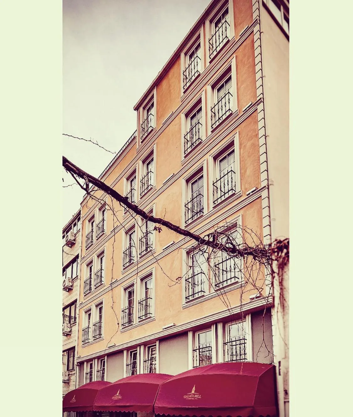 Property building in Galata Hill Hotel