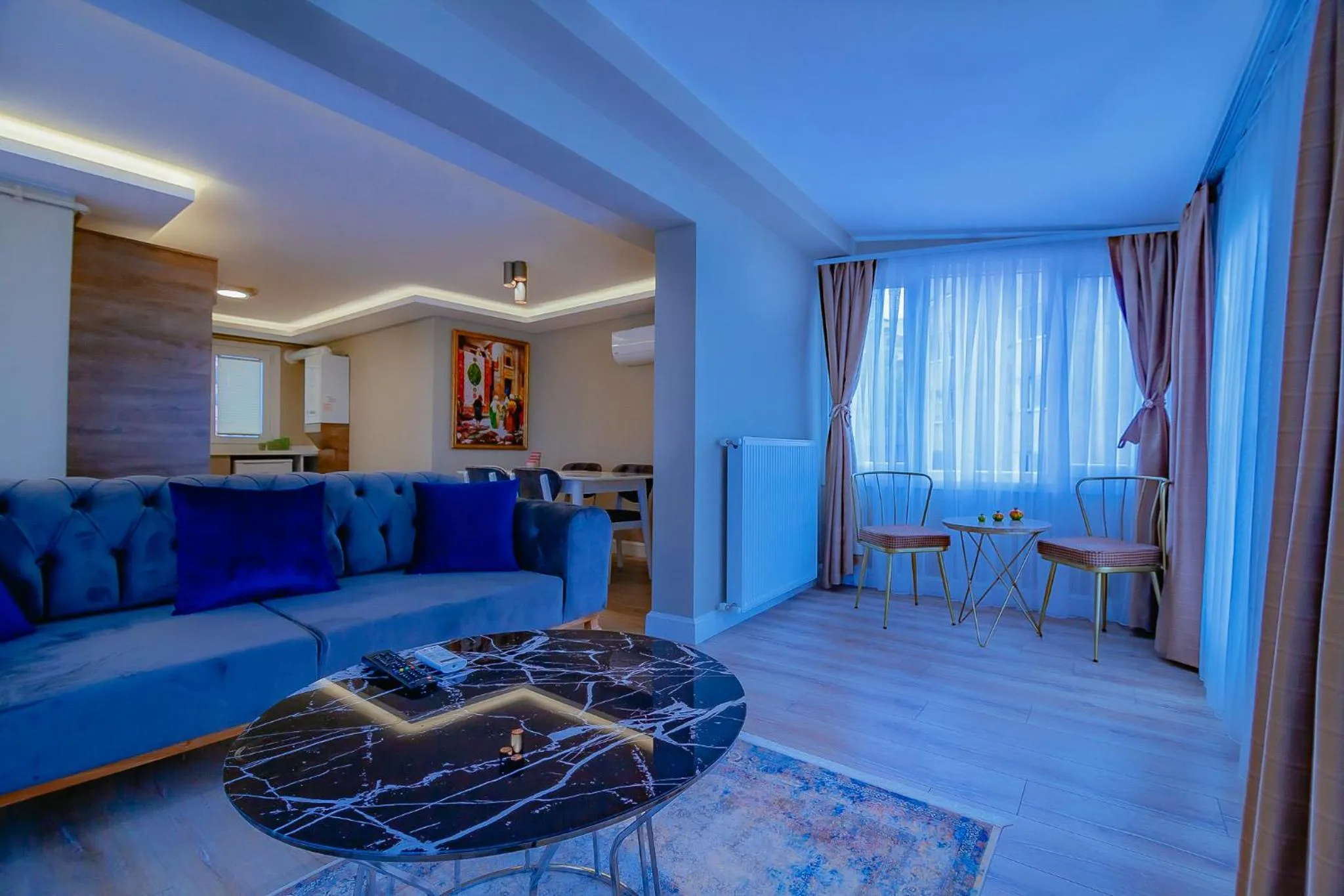 Living room in Galata Hill Hotel