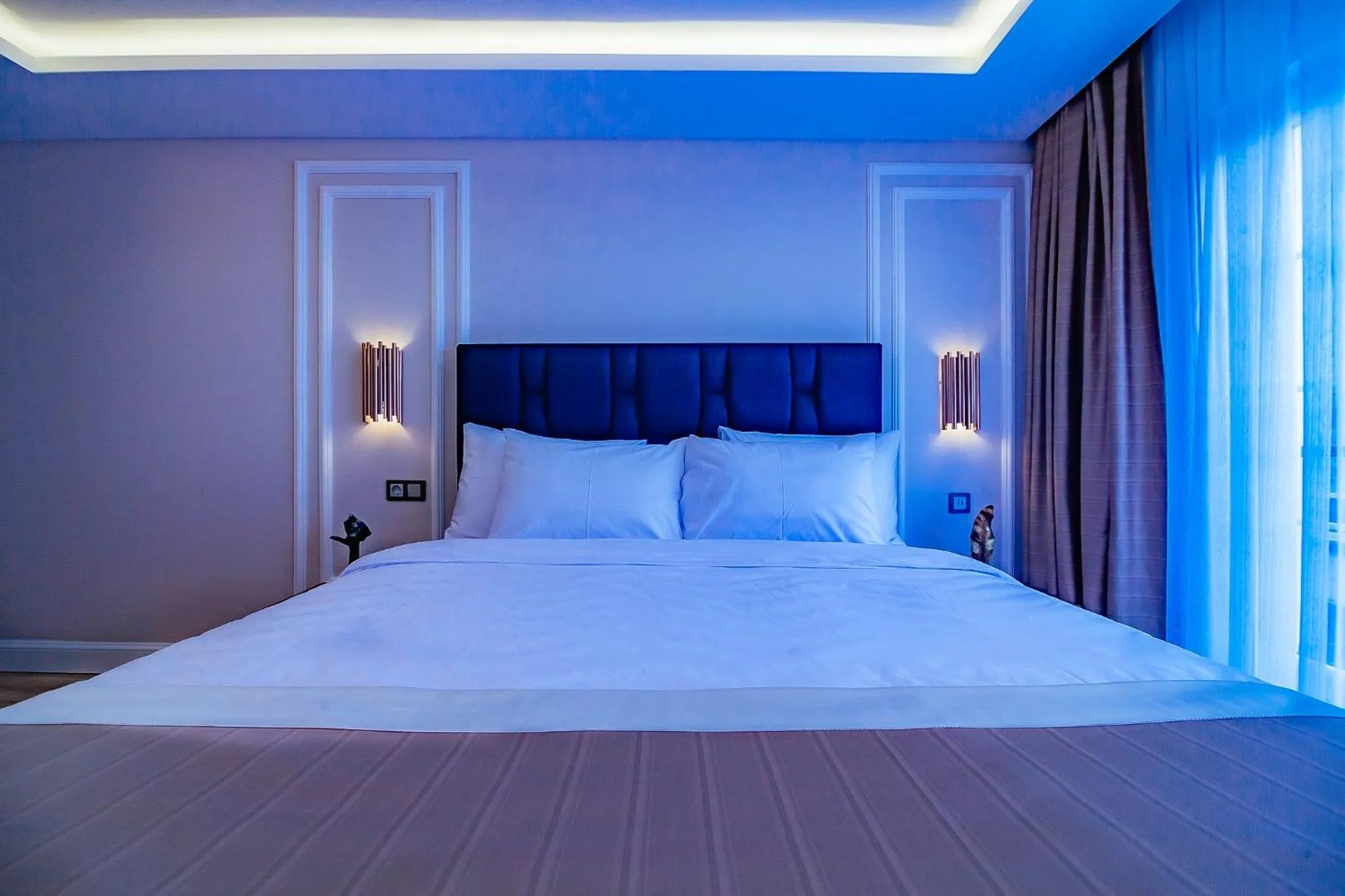 Bed in Galata Hill Hotel