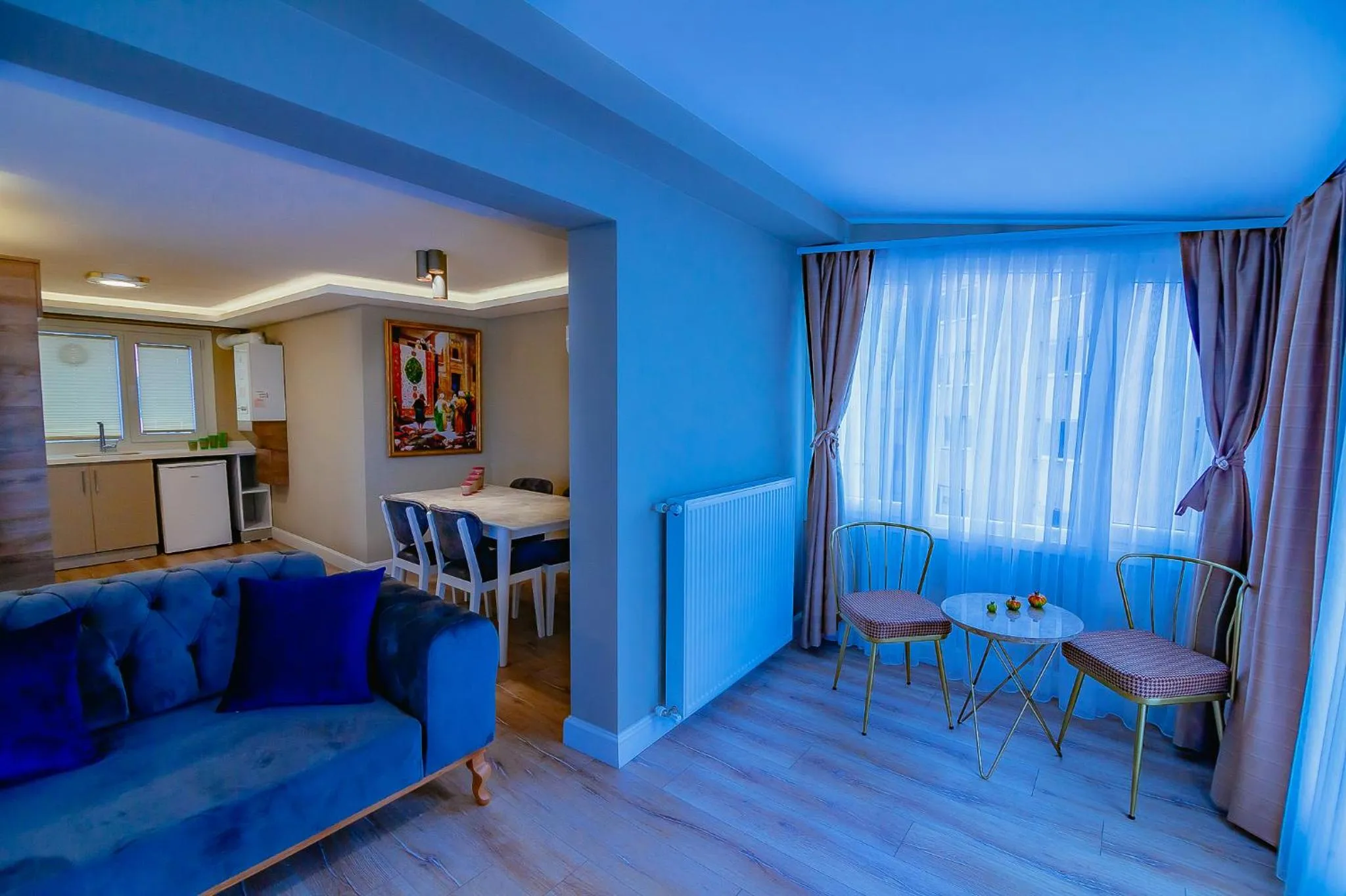 Living room in Galata Hill Hotel