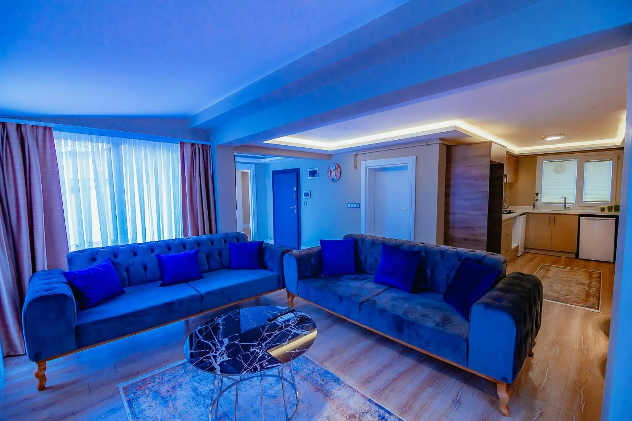 Seating area in Galata Hill Hotel