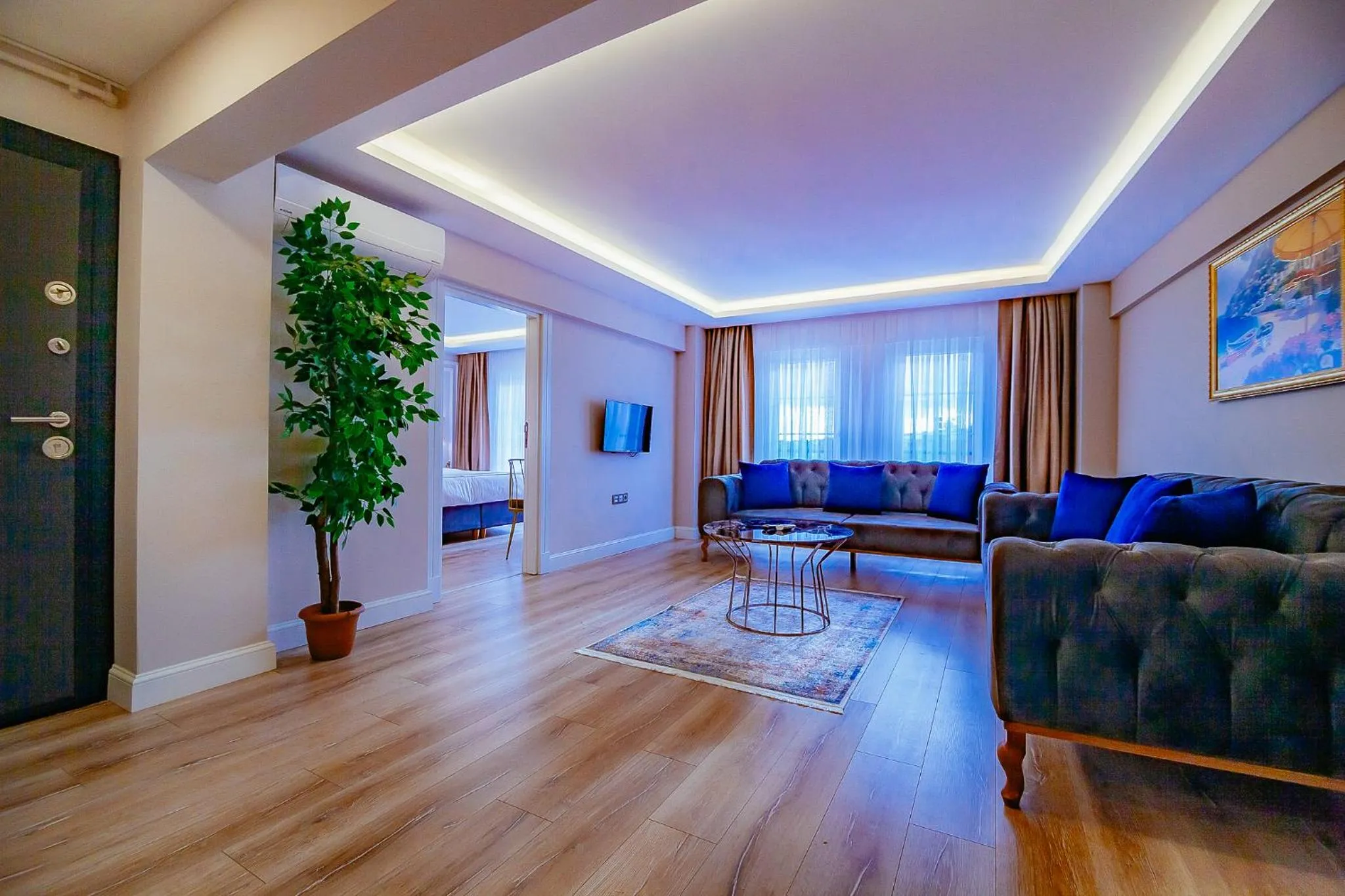 Seating area in Galata Hill Hotel