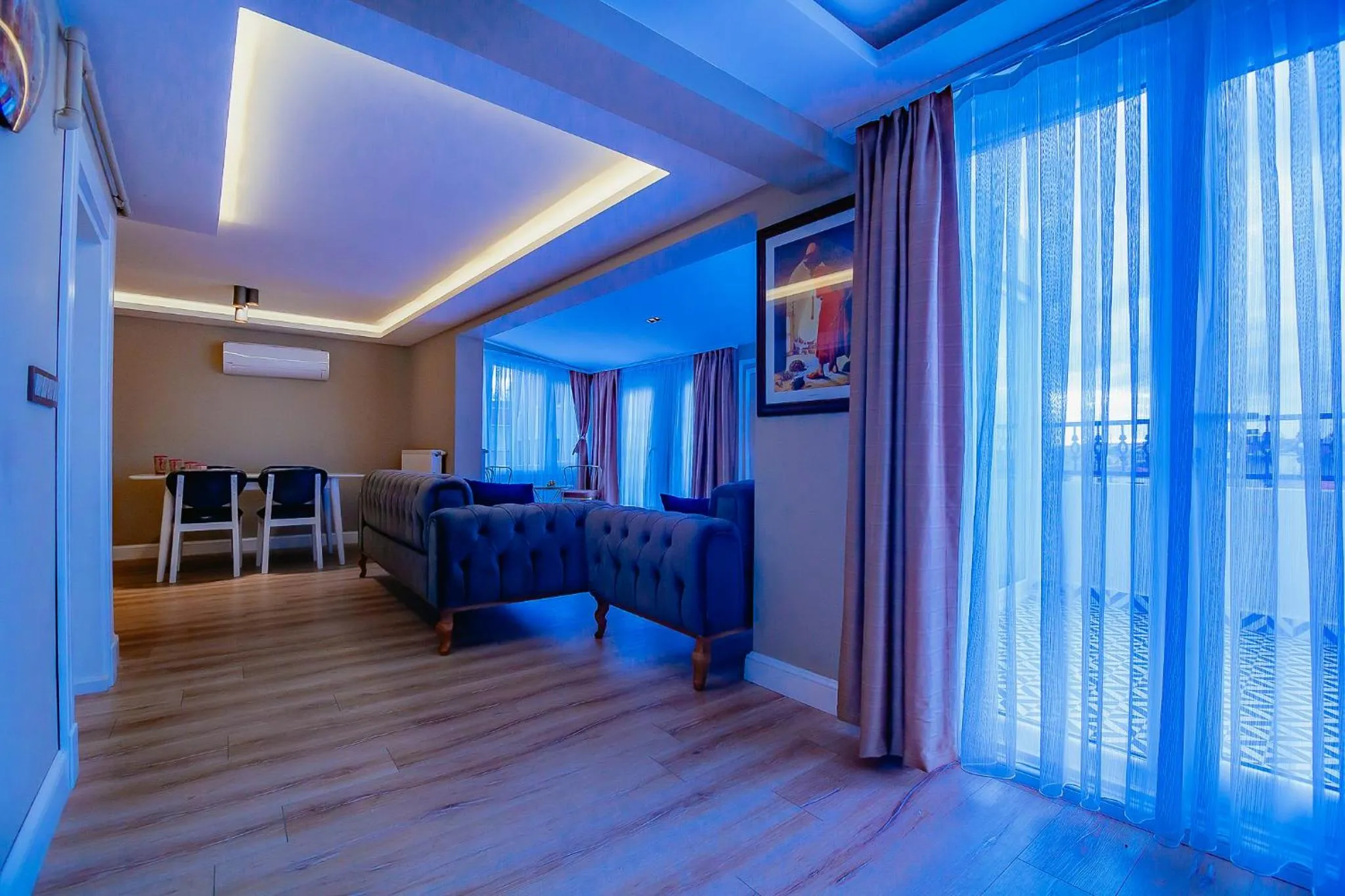 Seating area in Galata Hill Hotel