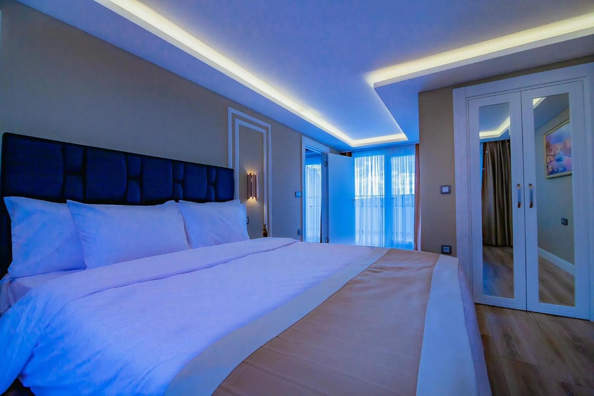 Bed in Galata Hill Hotel