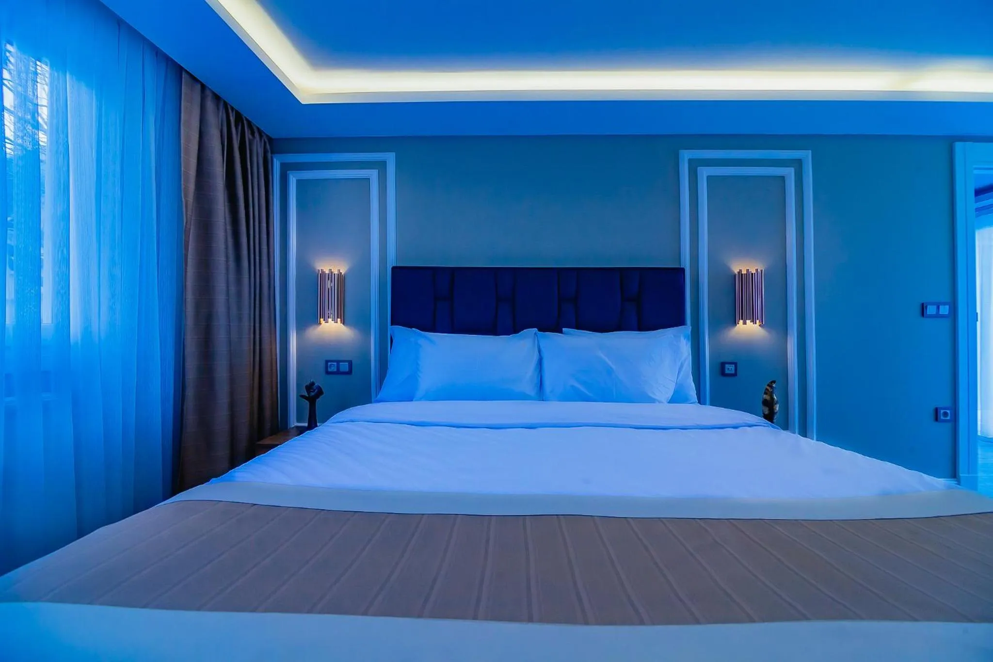 Bed in Galata Hill Hotel