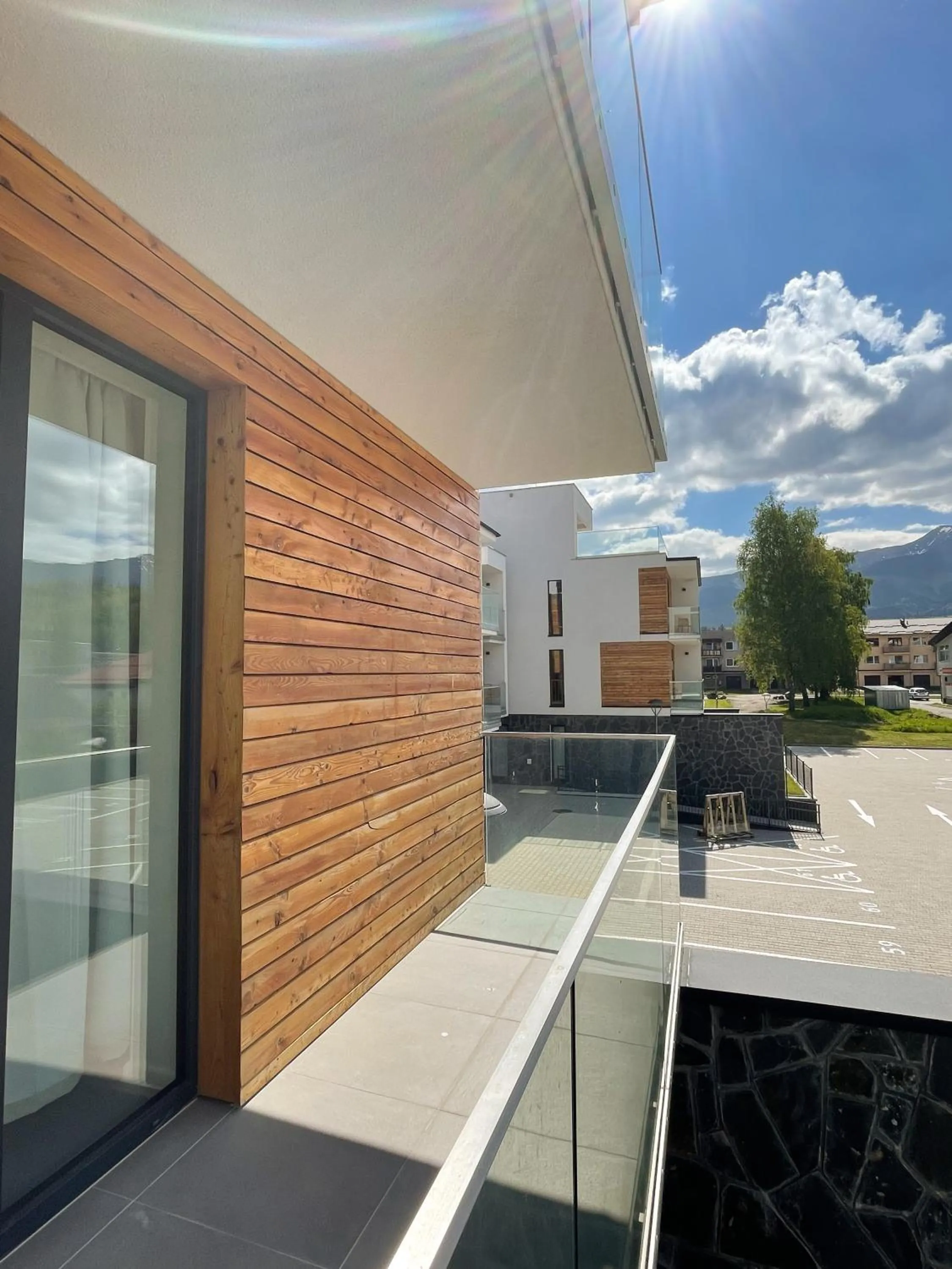 Balcony/Terrace in Apartmán Vila Zuberec