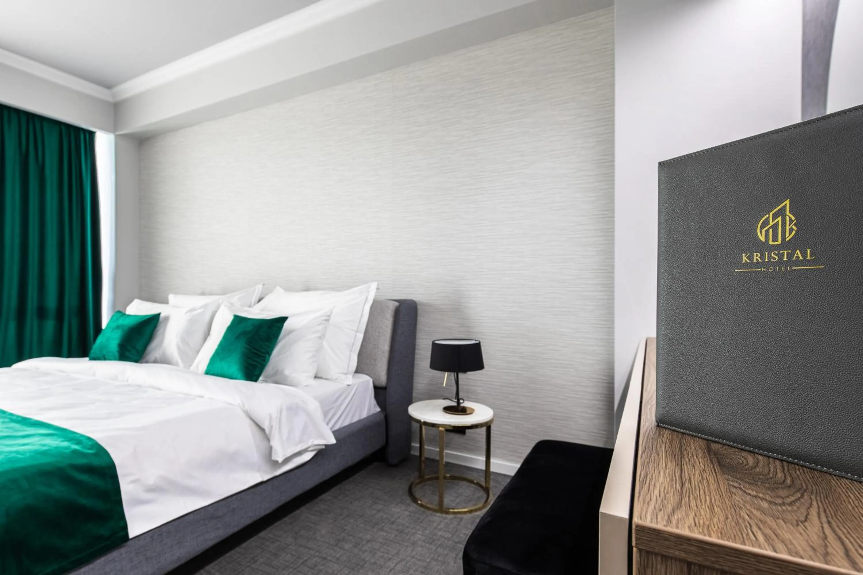 Bed in Hotel Kristal Focsani