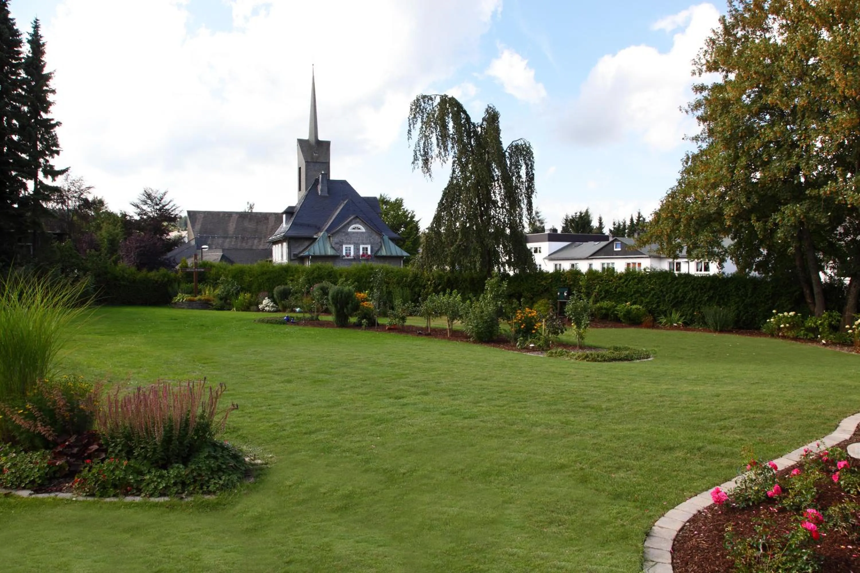 Garden in Hotel Hessenhof