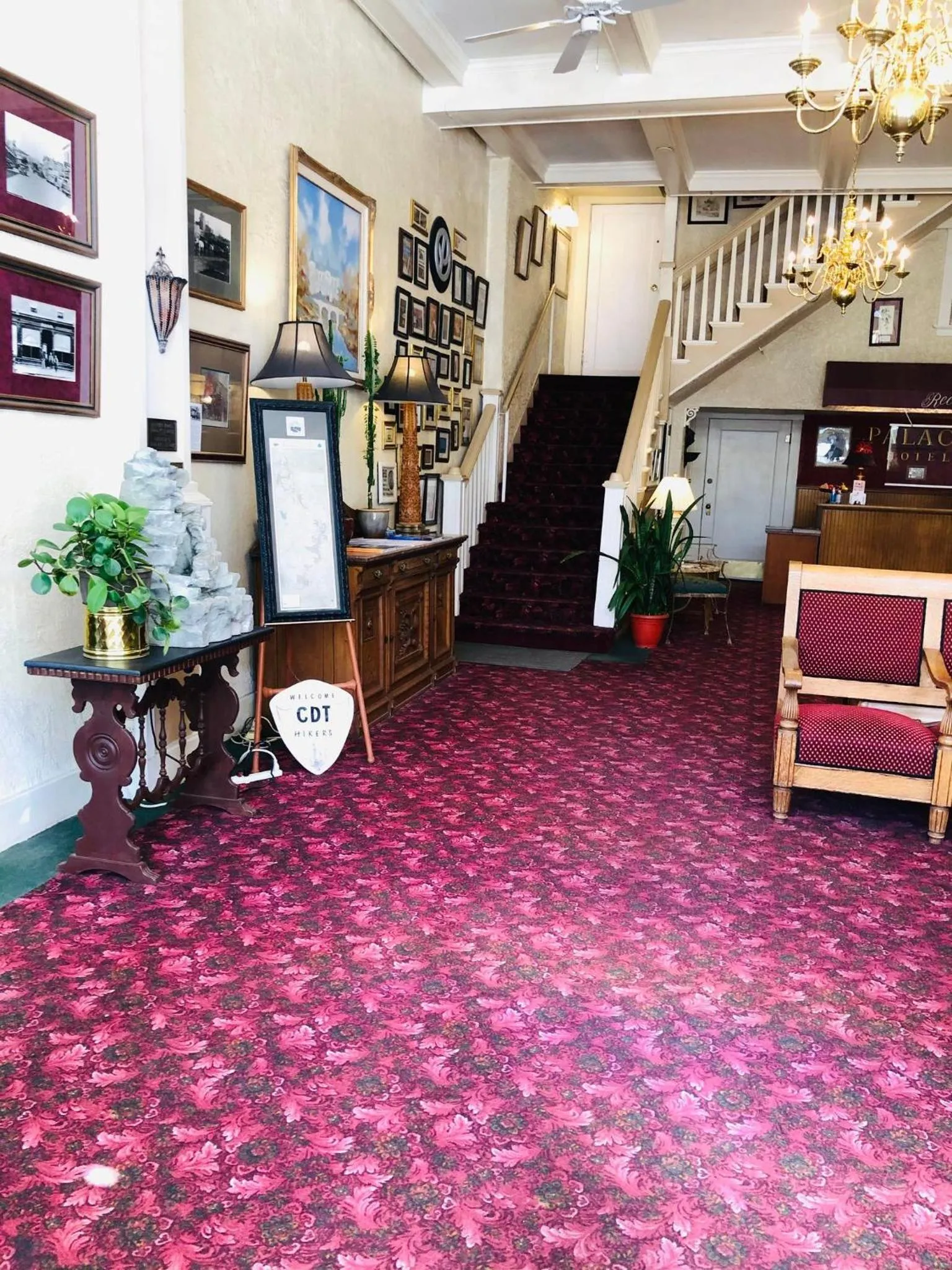 Lobby or reception in Historic Palace Hotel