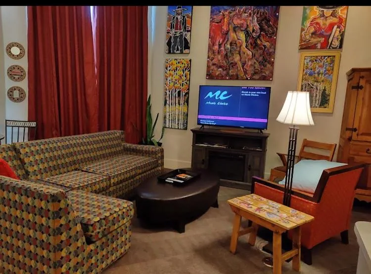 Seating area in Historic Palace Hotel