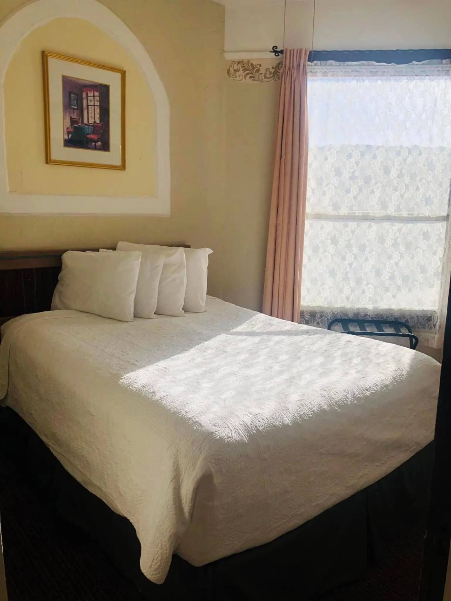 Bed in Historic Palace Hotel