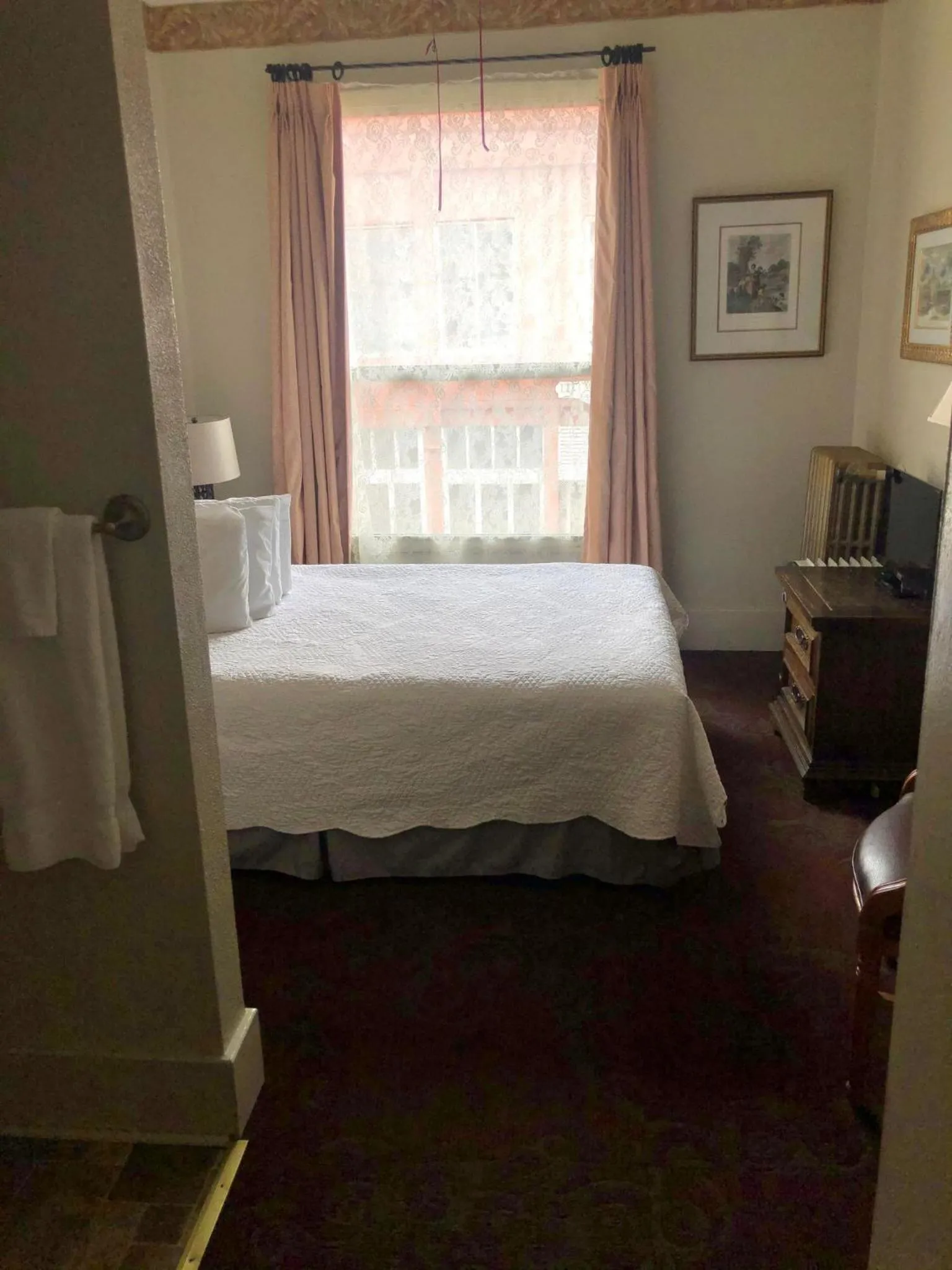 Bed in Historic Palace Hotel