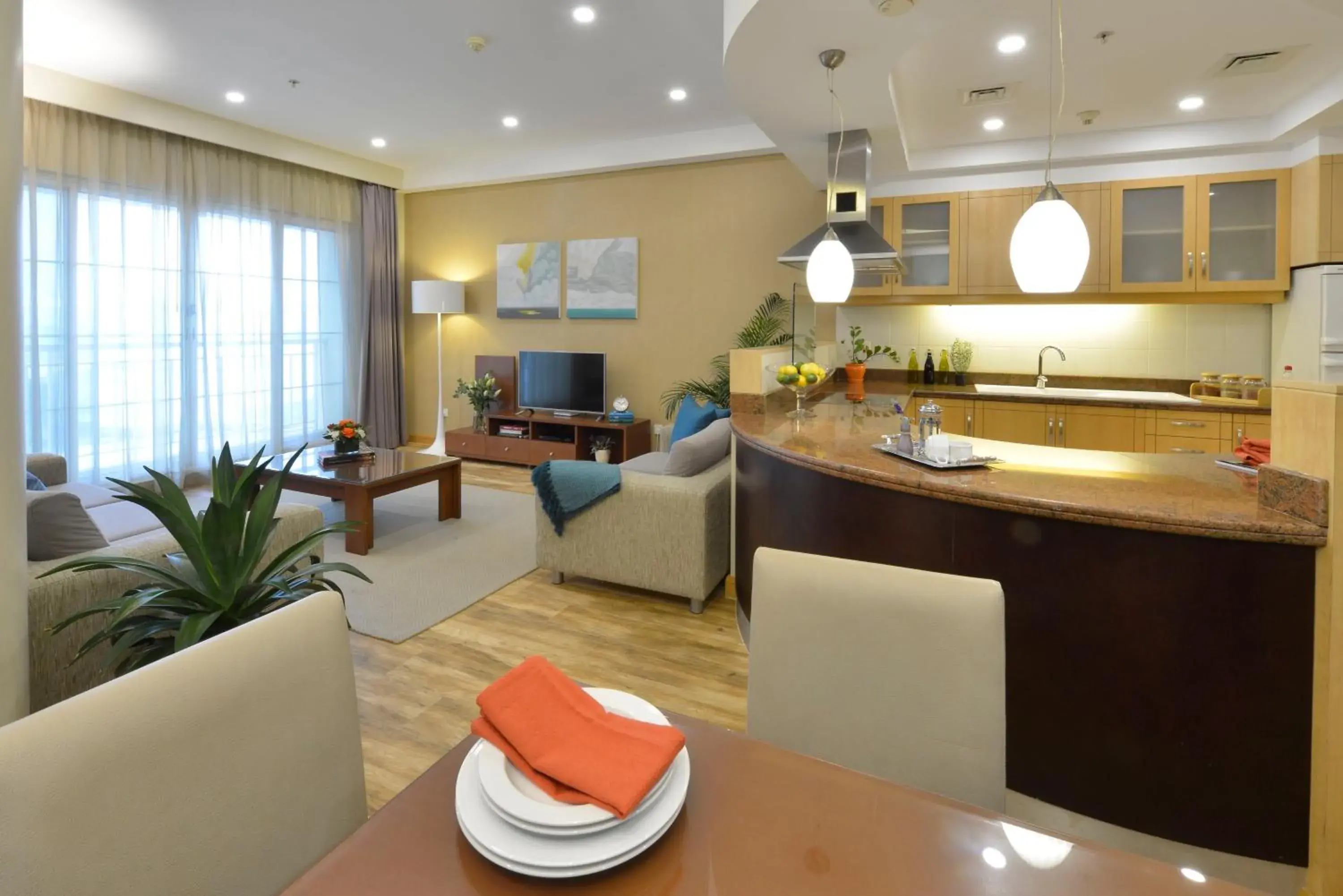 Living room in Somerset Al Fateh Bahrain Living room in Somerset Al Fateh Bahrain