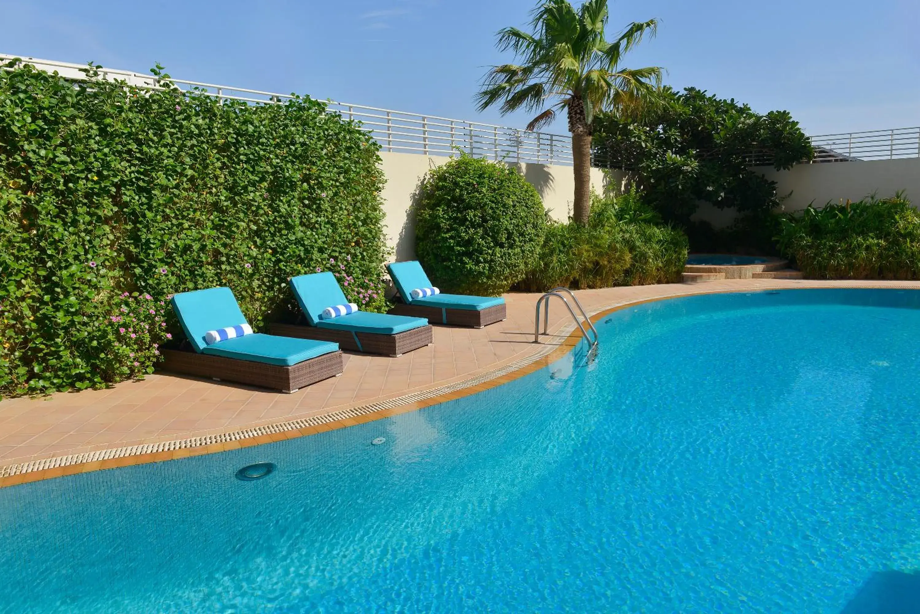 Pool view in Mysk Al Fateh Bahrain Pool view in Mysk Al Fateh Bahrain