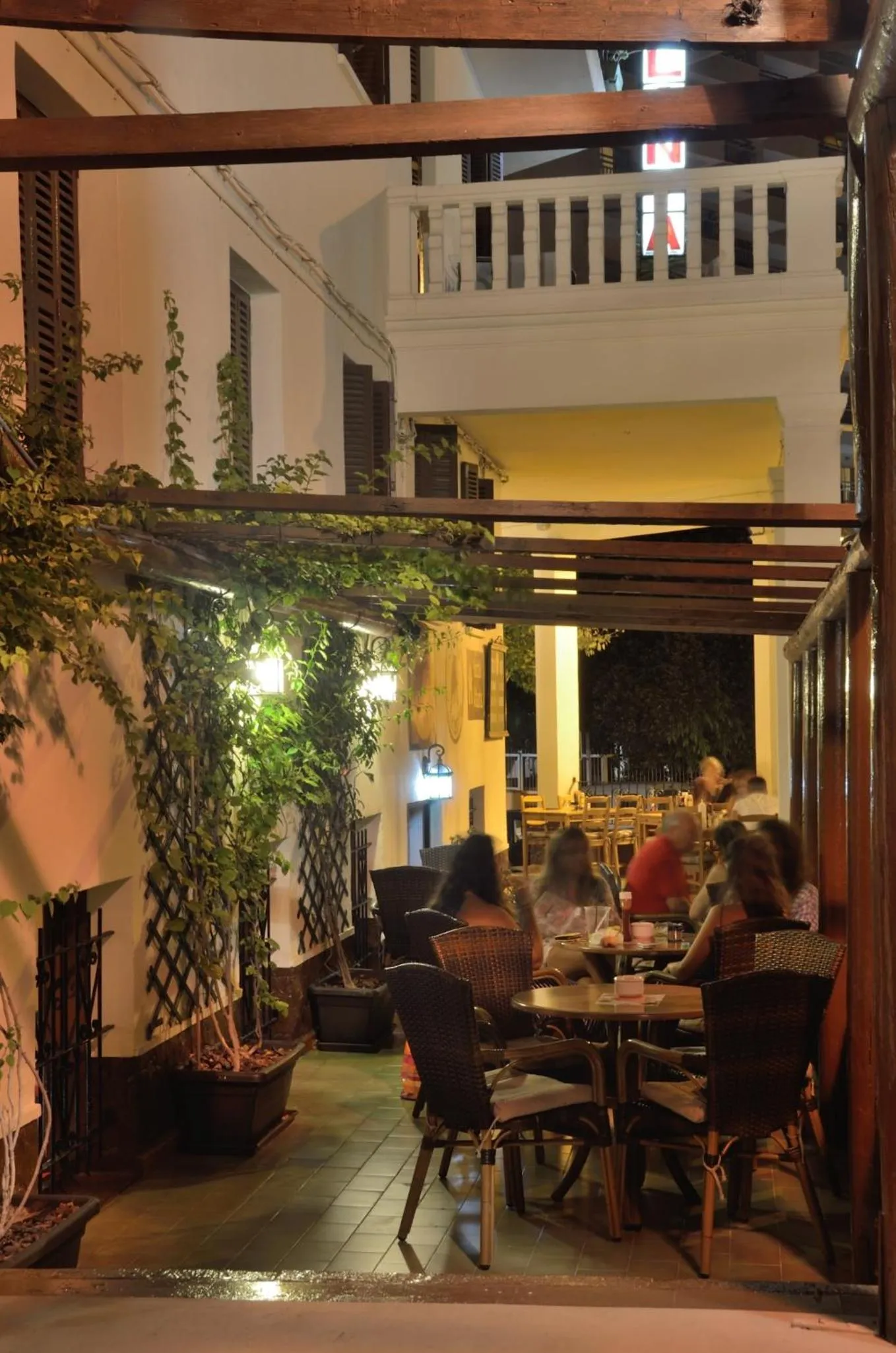 Balcony/Terrace in Hostal Atlanta