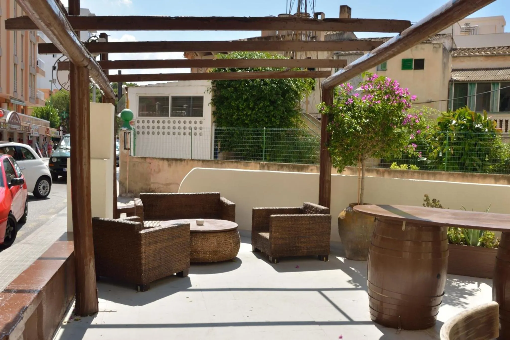 Balcony/Terrace in Hostal Atlanta