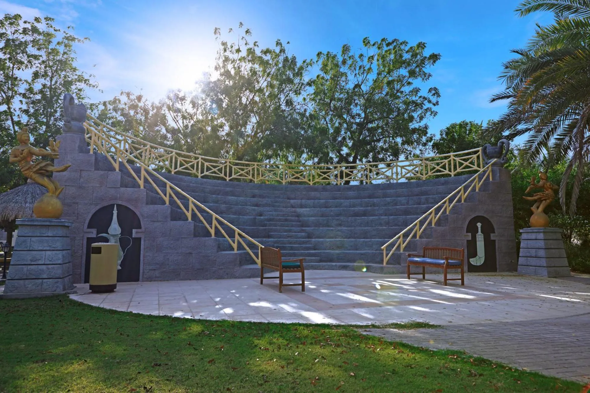 Patio in Al Nahda Resort & Spa