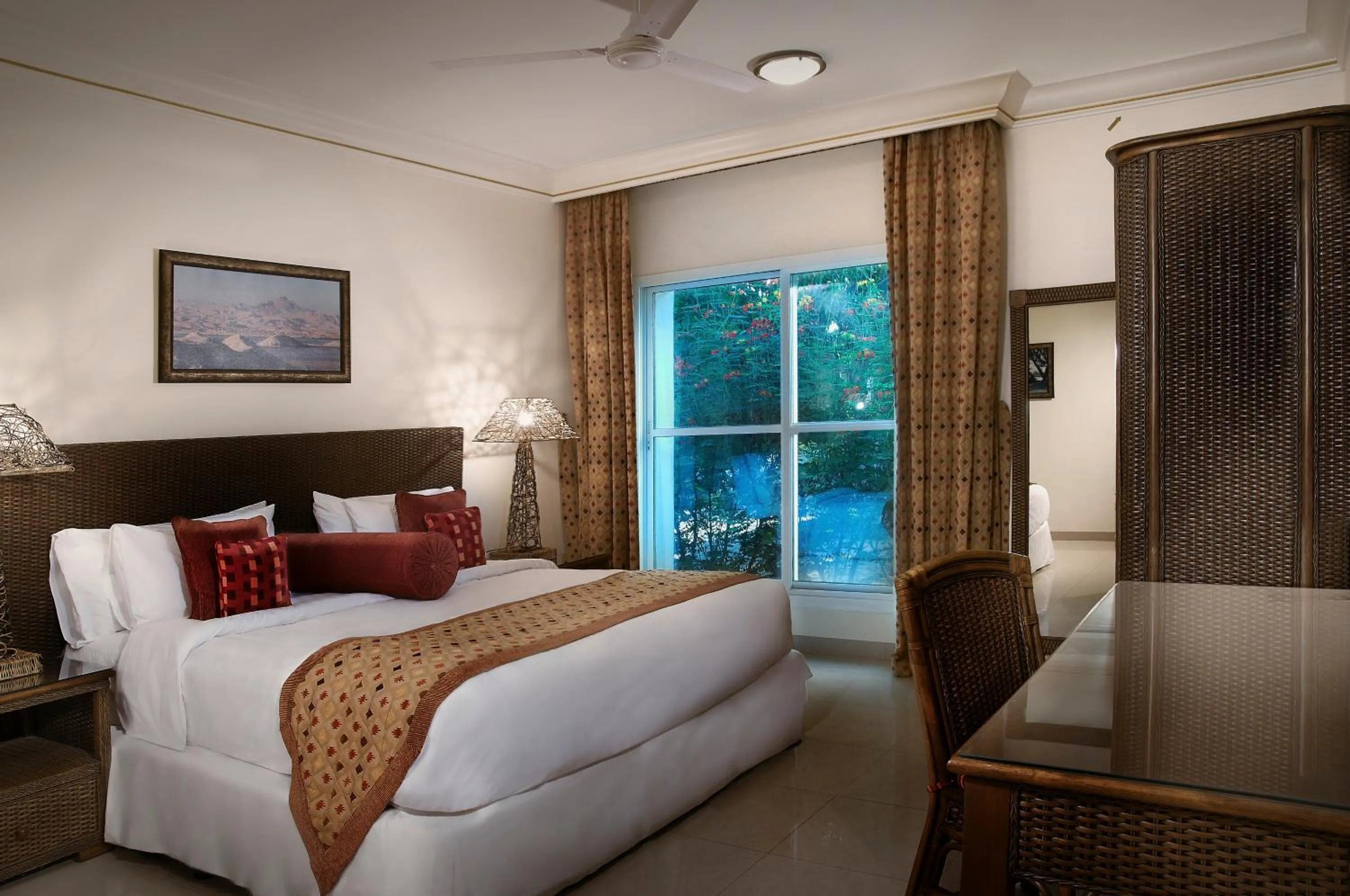 Photo of the whole room, Bed in Al Nahda Resort & Spa