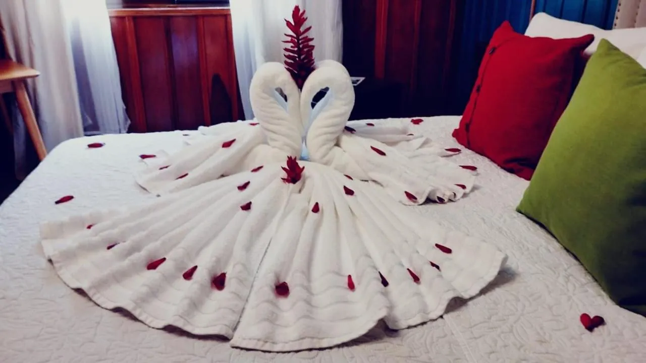 Bed in Casona Rústica & Bungalow