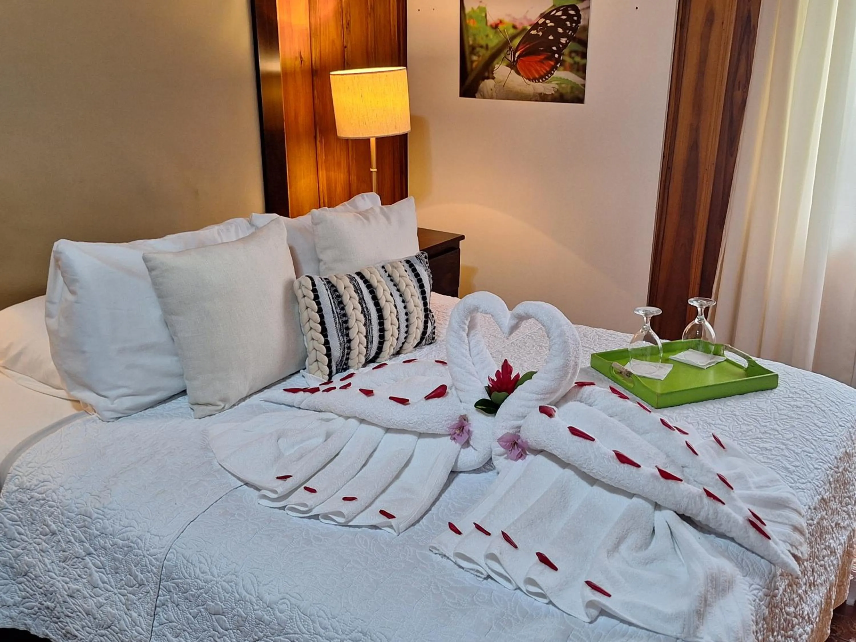 Bed in Casona Rústica & Bungalow