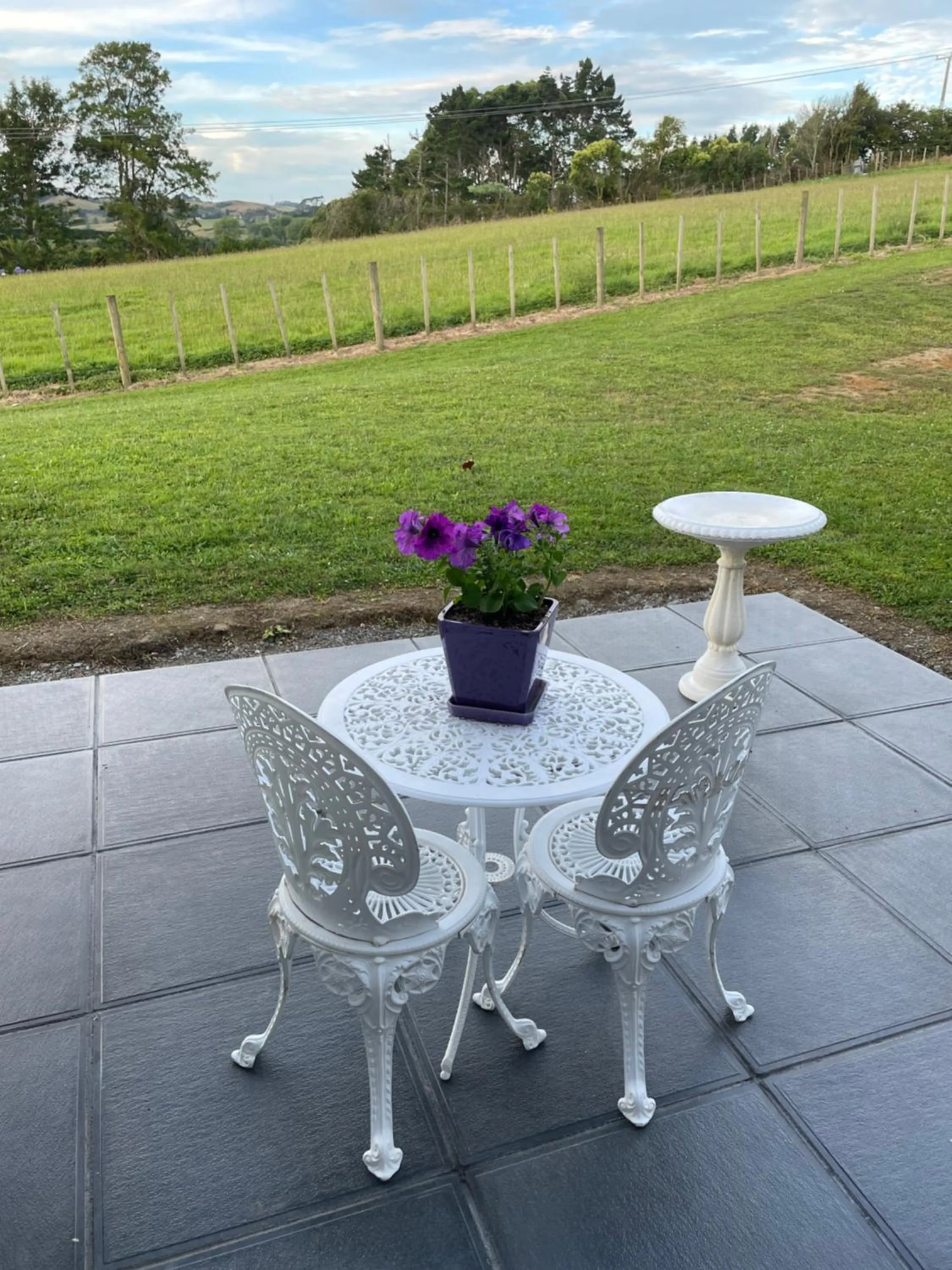 Patio in Veld View Bed and Breakfast