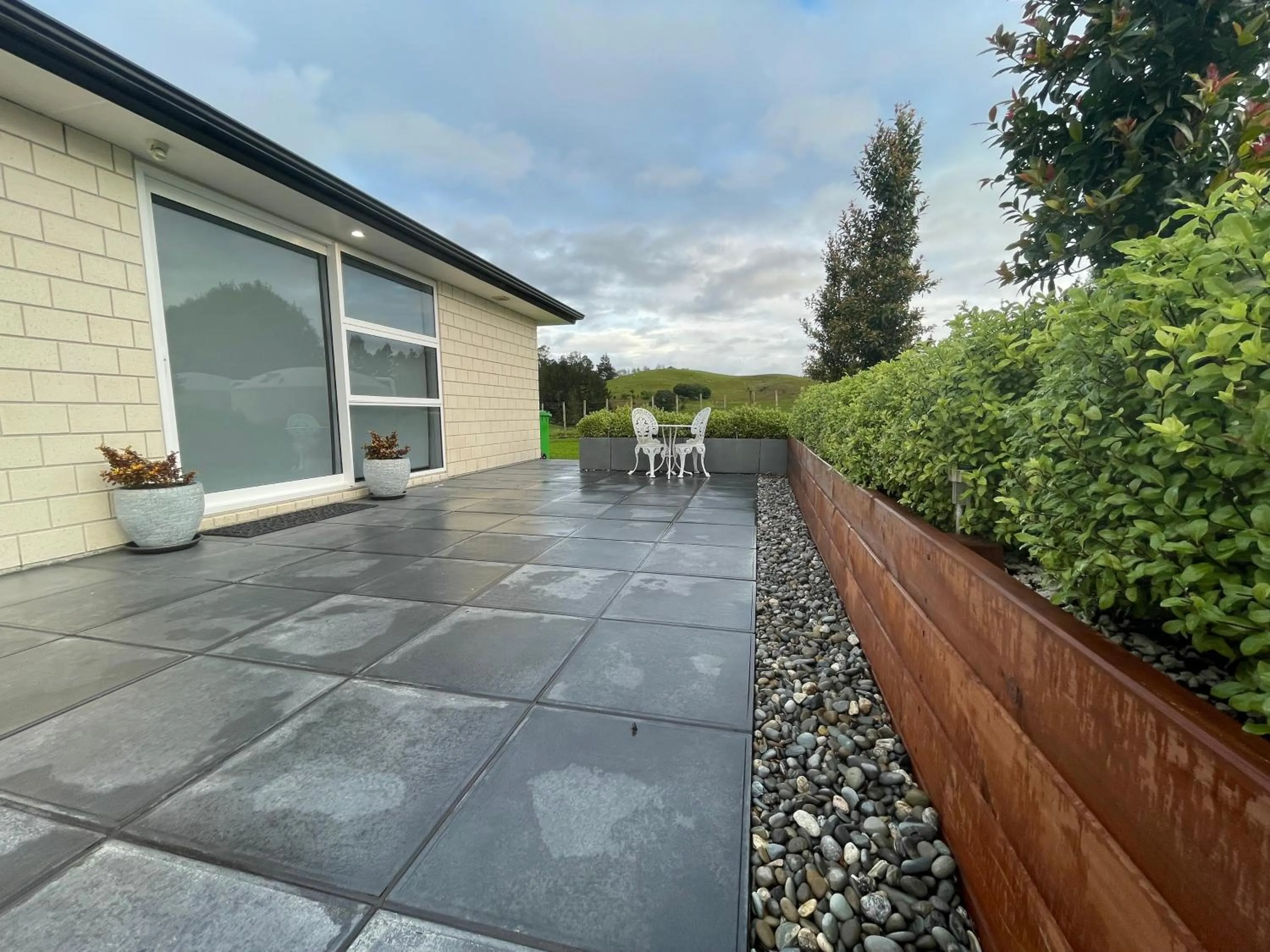 Patio in Veld View Bed and Breakfast
