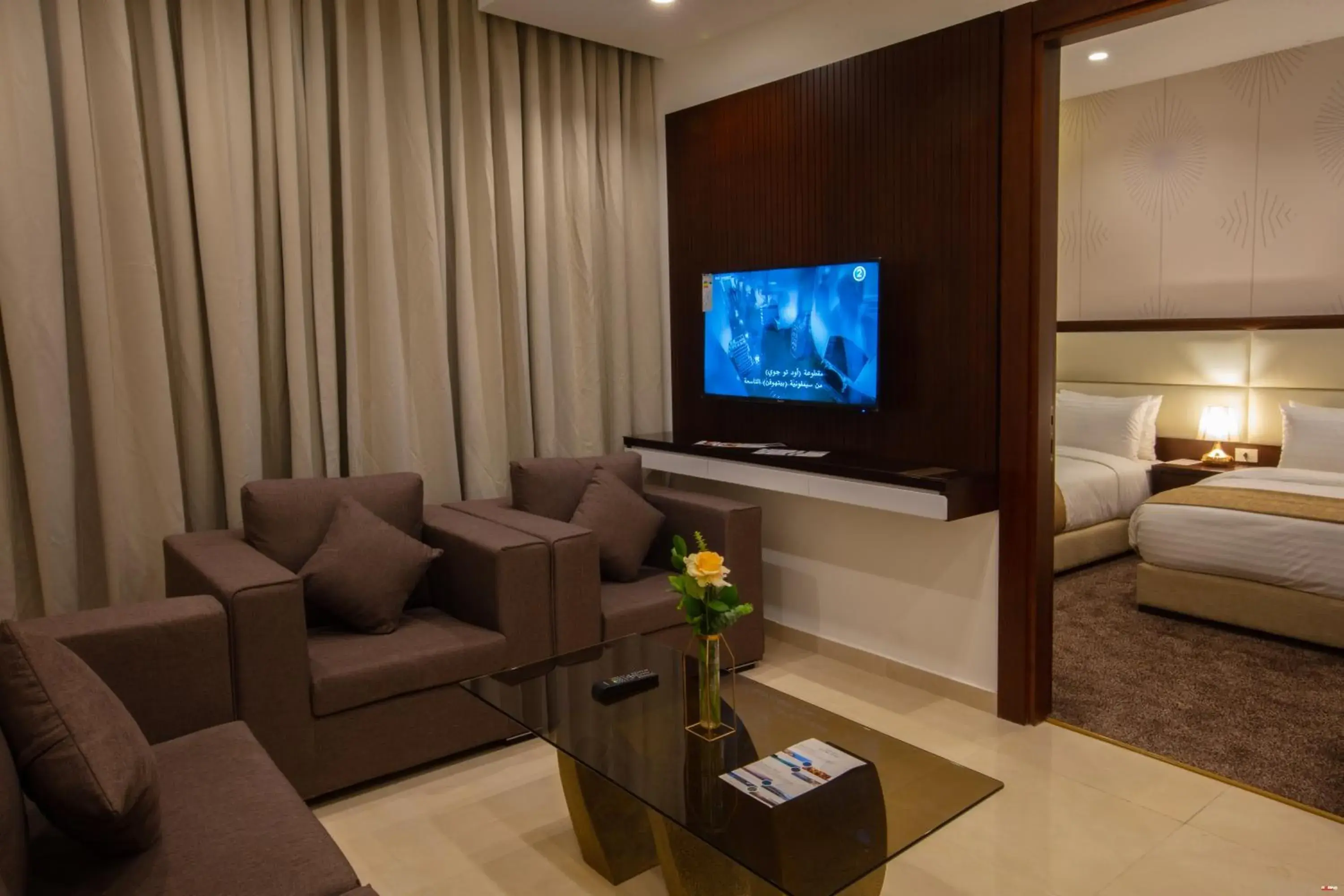 TV/Entertainment Center in Seas Hotel Amman