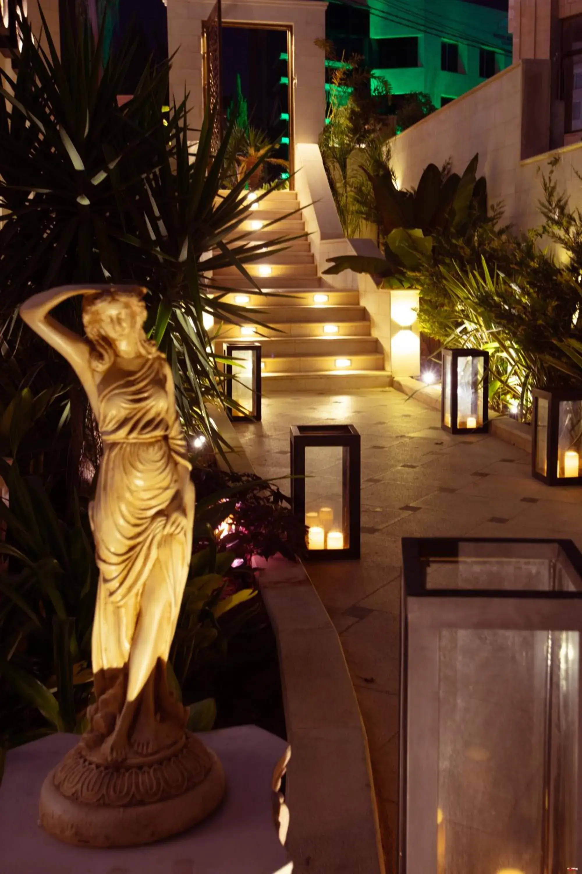 Balcony/Terrace in Seas Hotel Amman