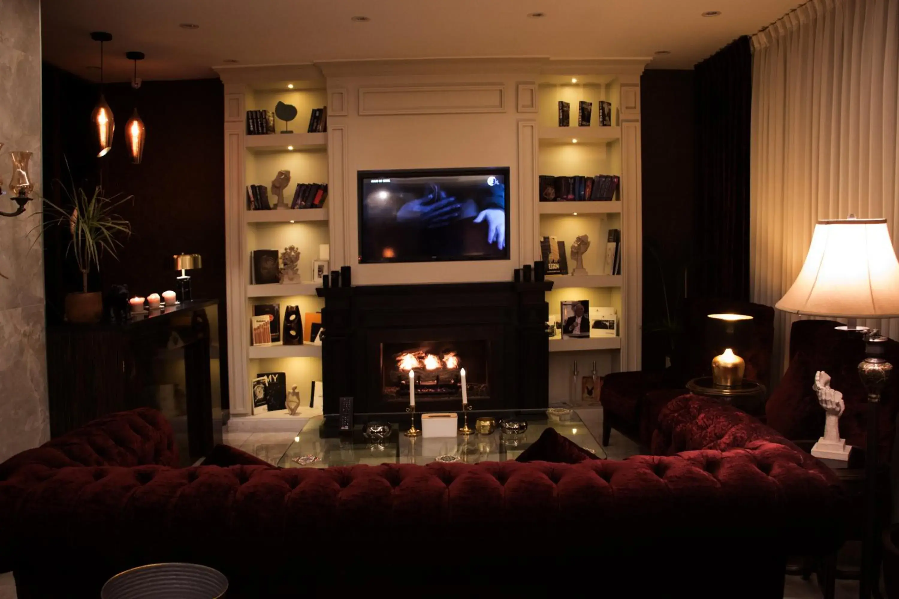 Seating Area in Seas Hotel Amman