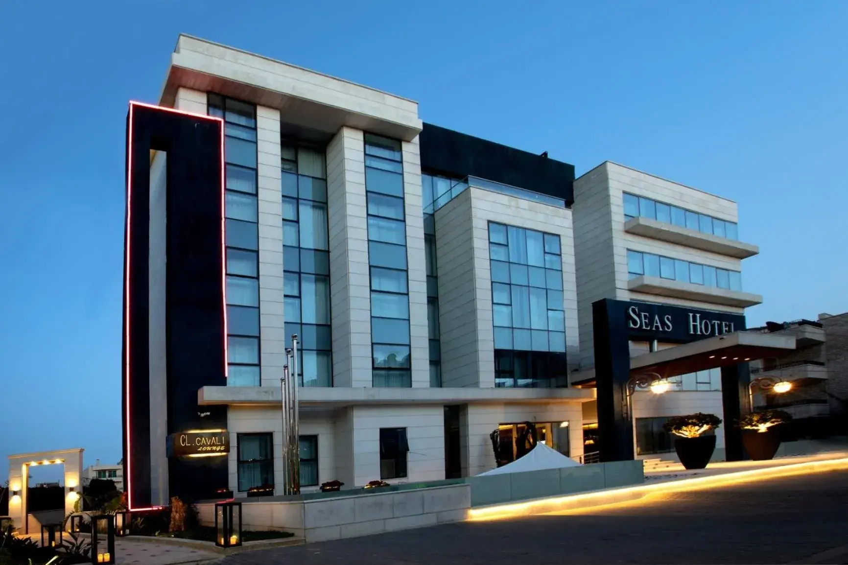 Property building in Seas Hotel Amman