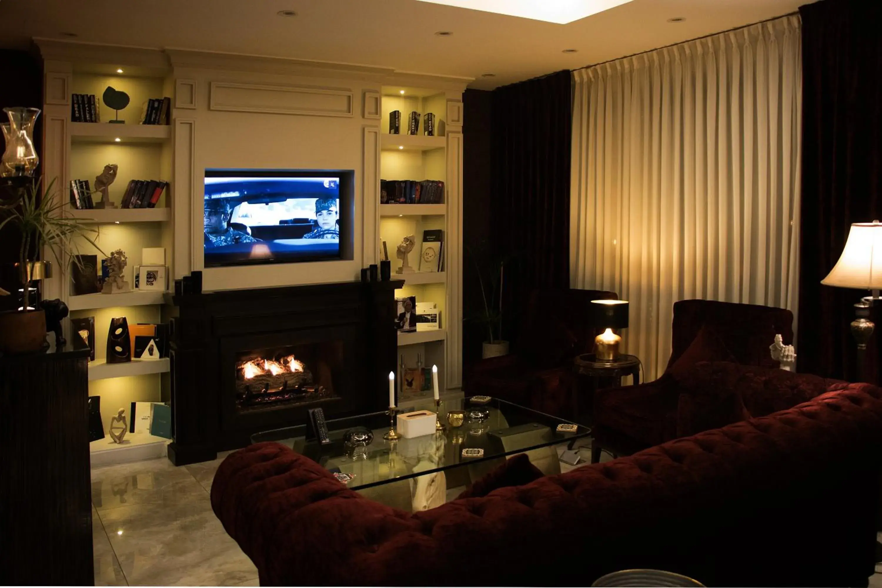 Seating Area in Seas Hotel Amman