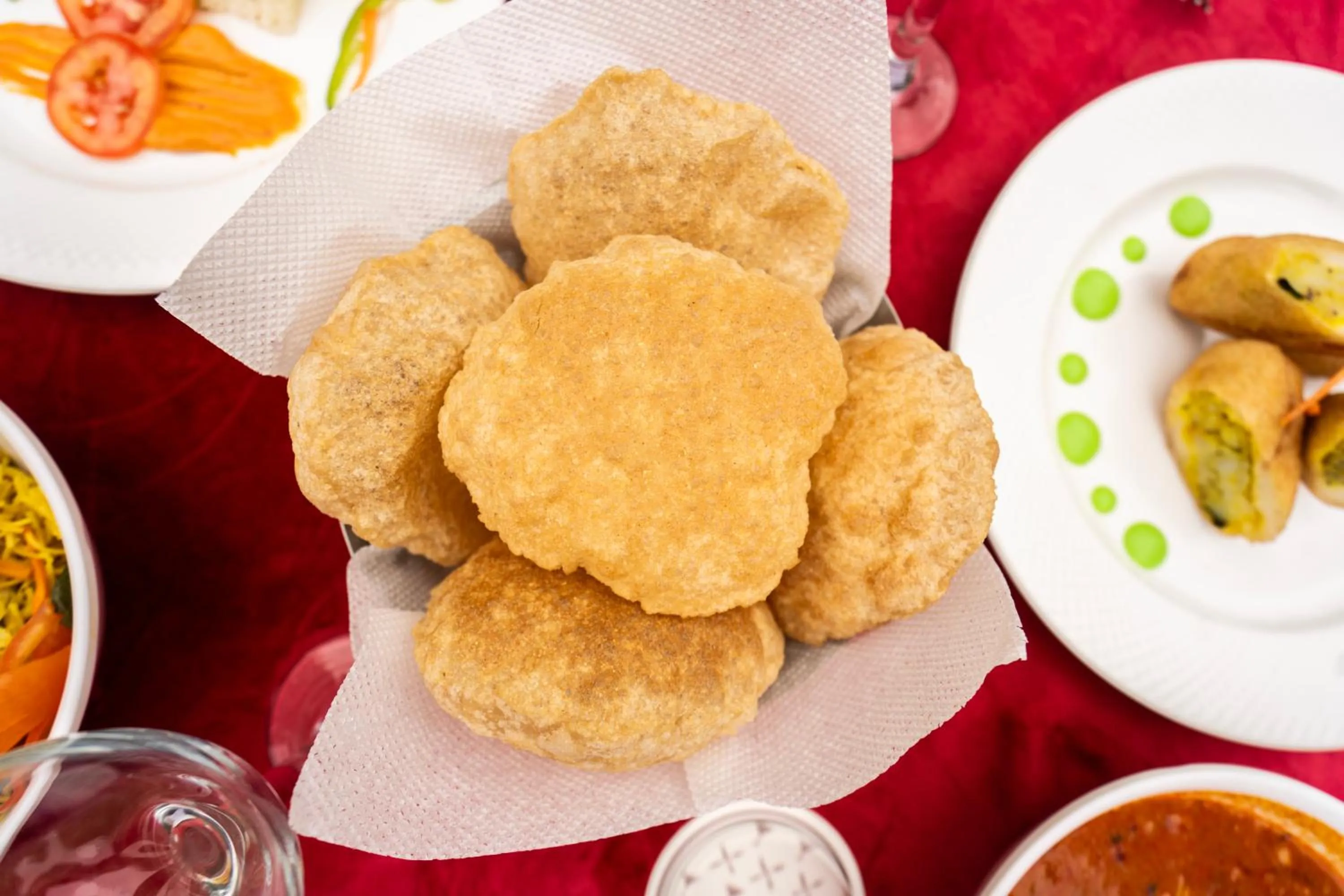 Food in The Golden Sunrise Hotel