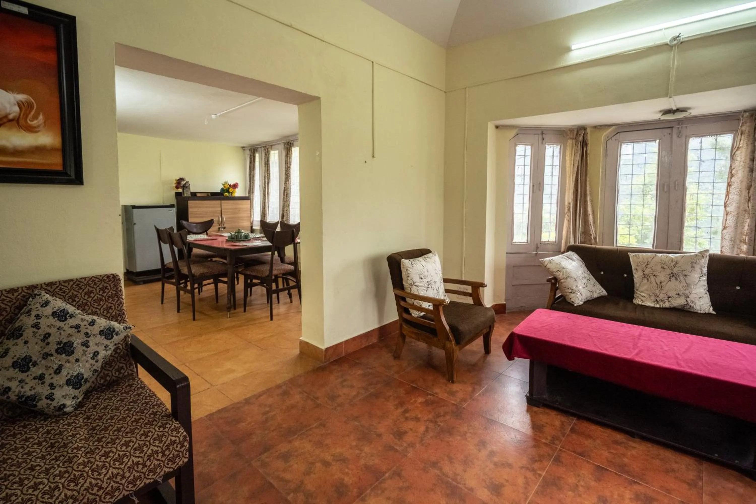 Dining area in The Golden Sunrise Hotel