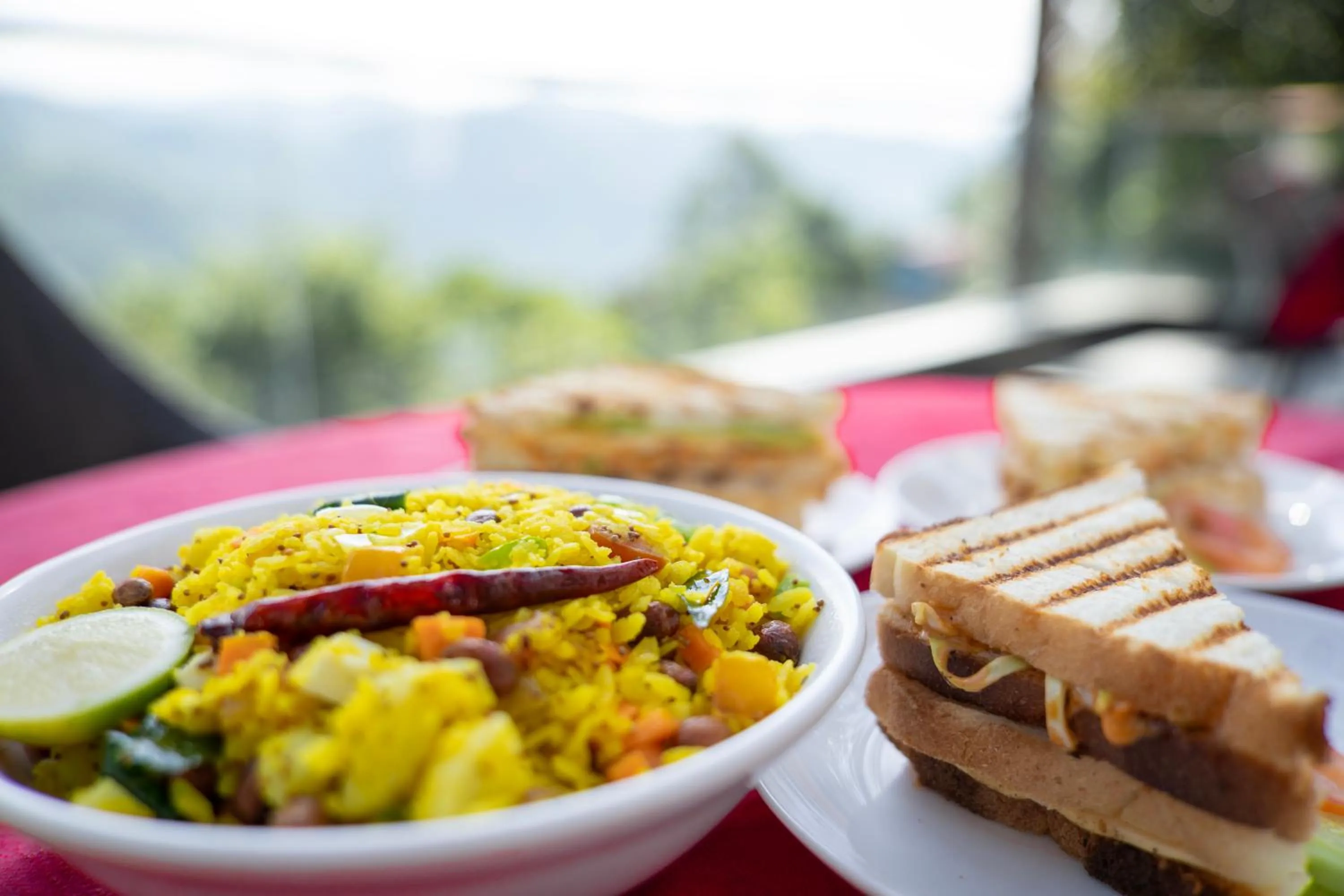 Food in The Golden Sunrise Hotel