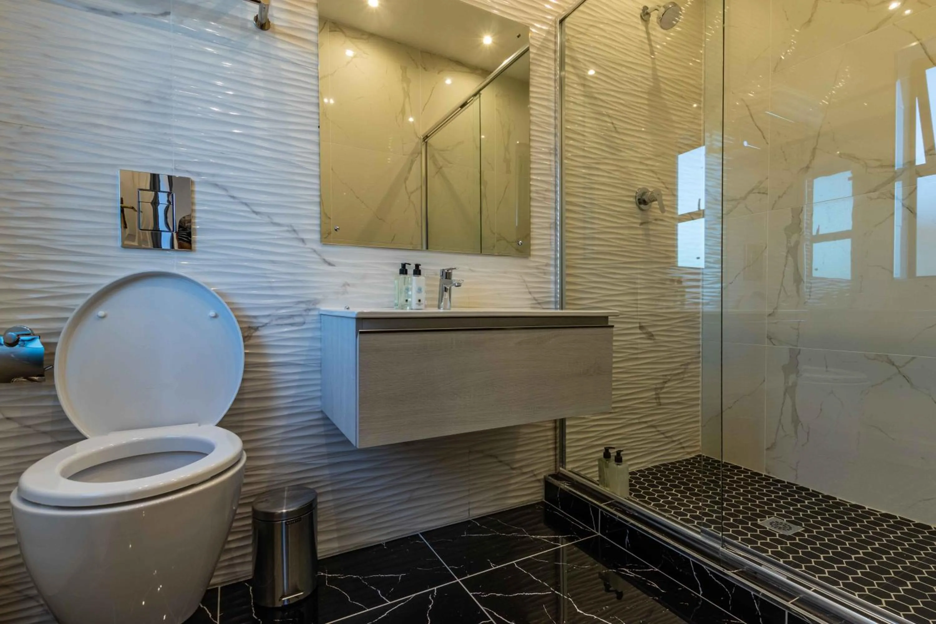 Bathroom in Oceanway Boutique Hotel/Conference