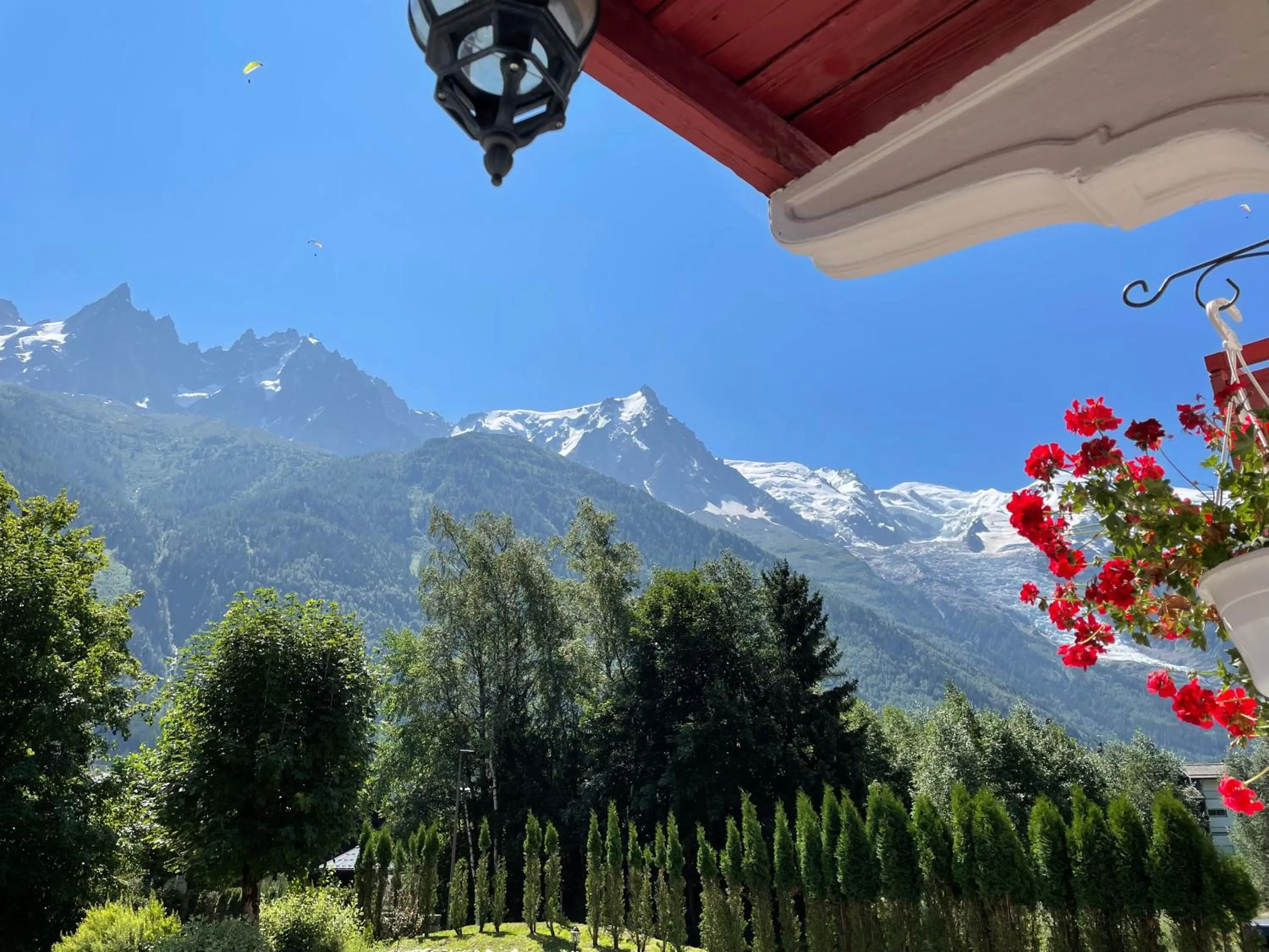 Landmark view in Chalet Hôtel La Sapinière