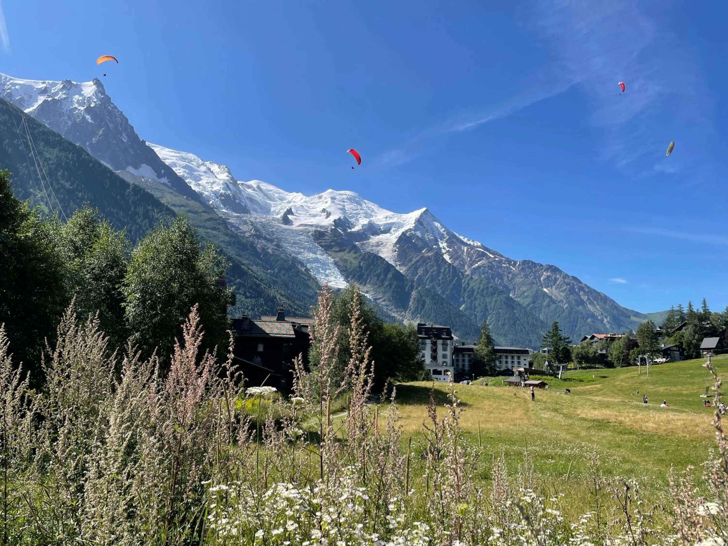View (from property/room) in Chalet Hôtel La Sapinière