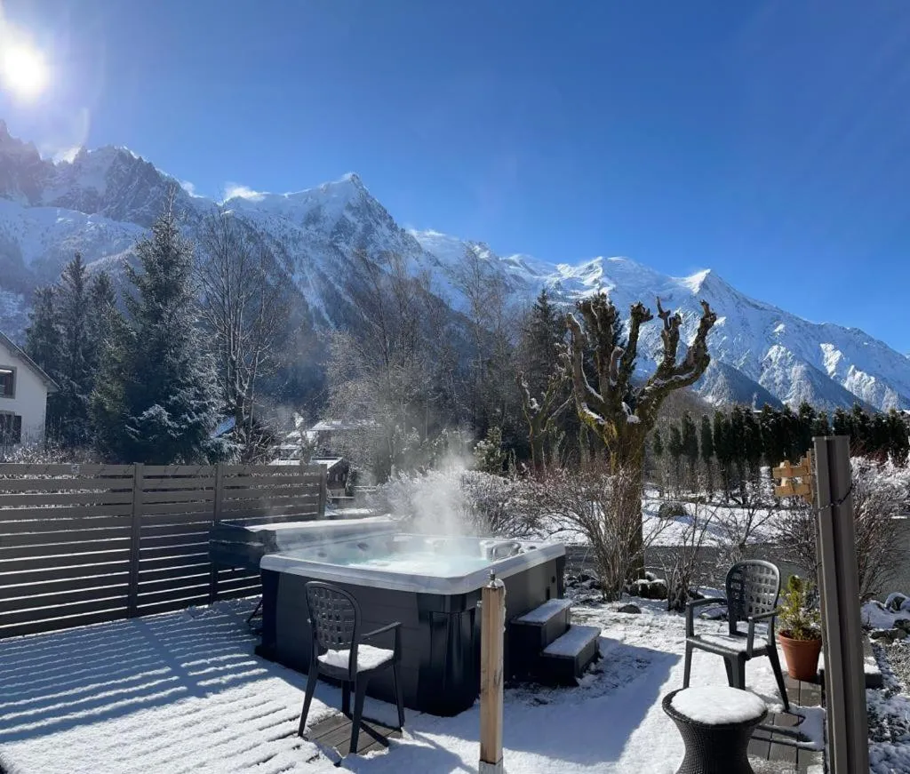 Natural landscape in Chalet Hôtel La Sapinière