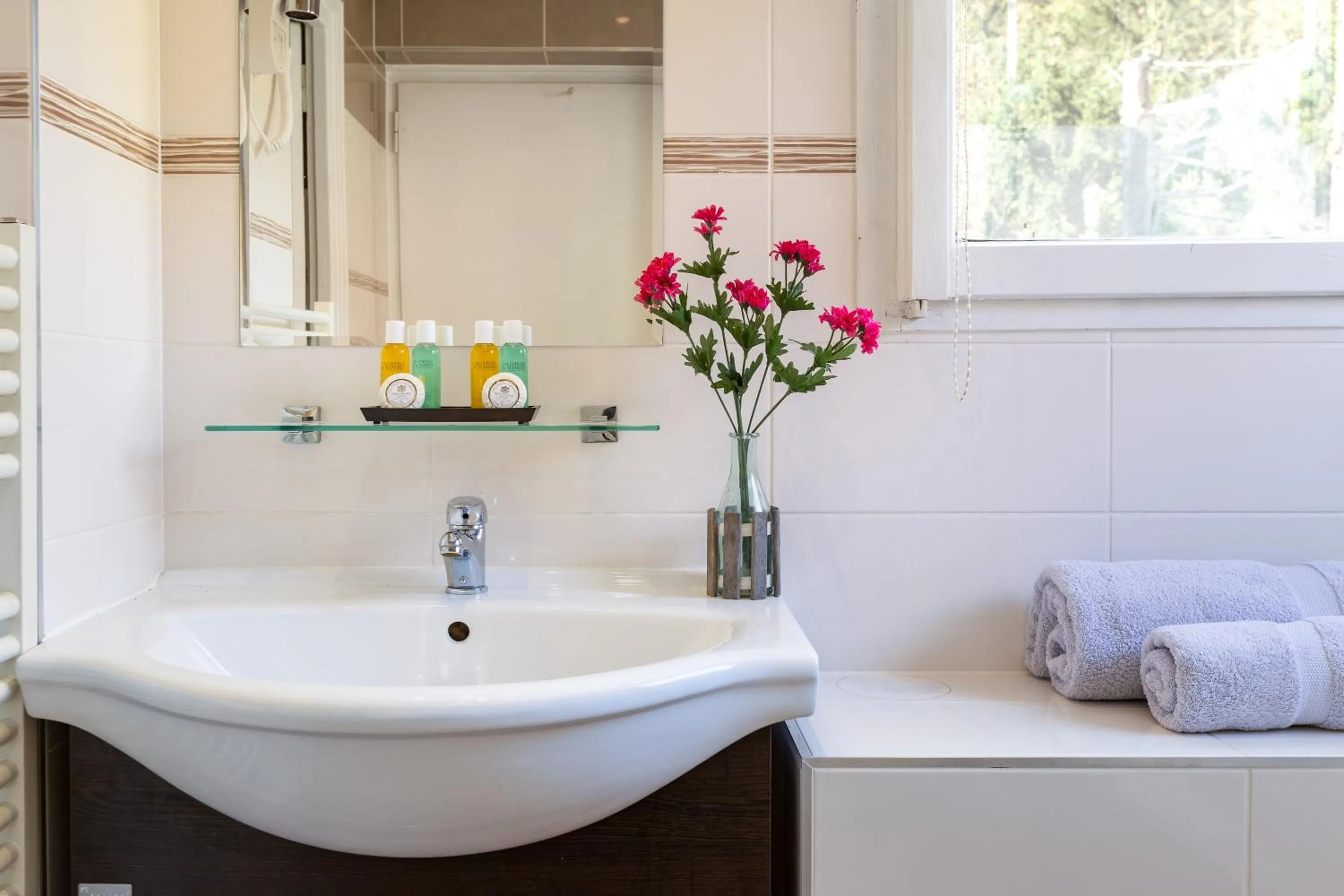 Bathroom in Chalet Hôtel La Sapinière