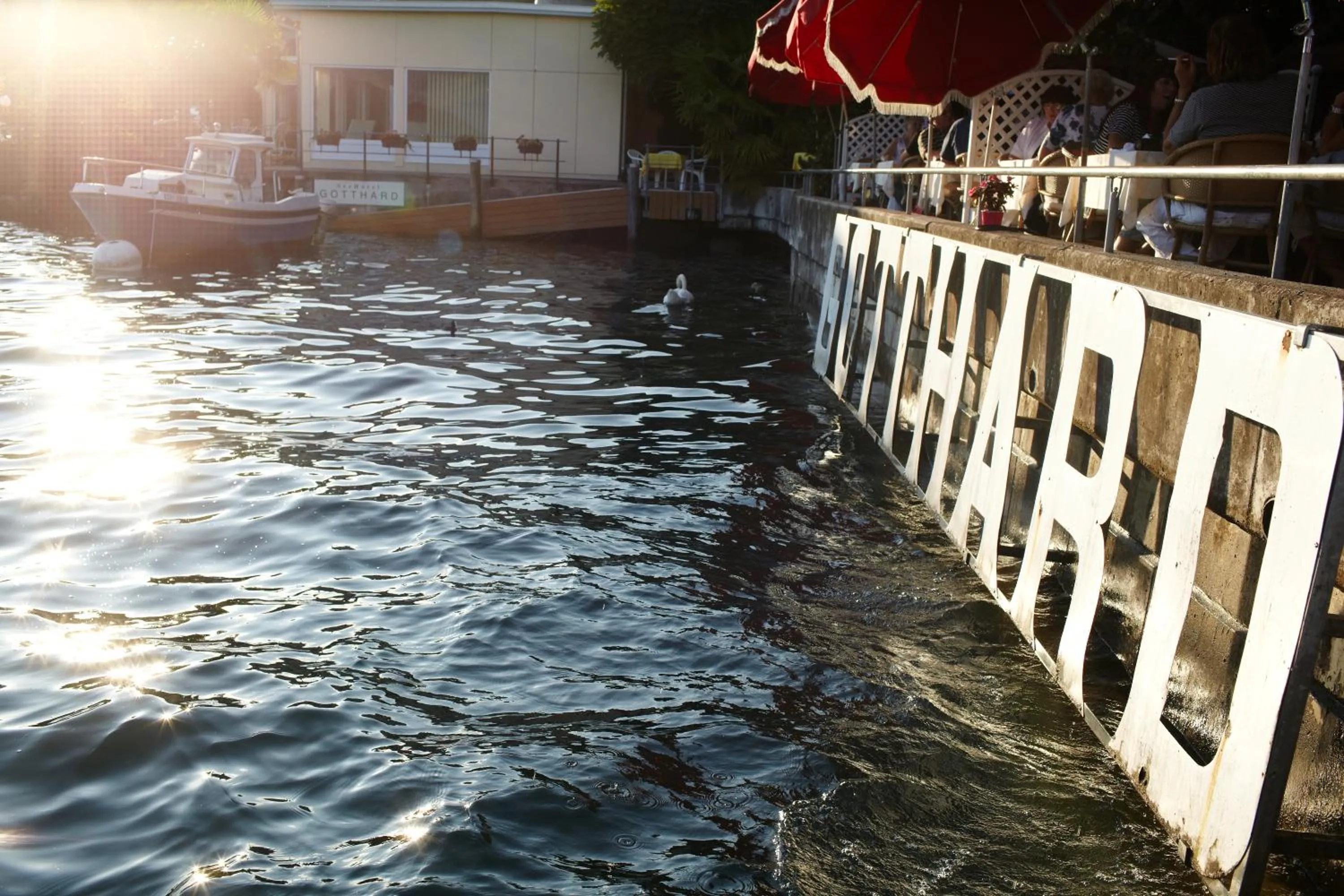 View (from property/room) in Seehotel Gotthard
