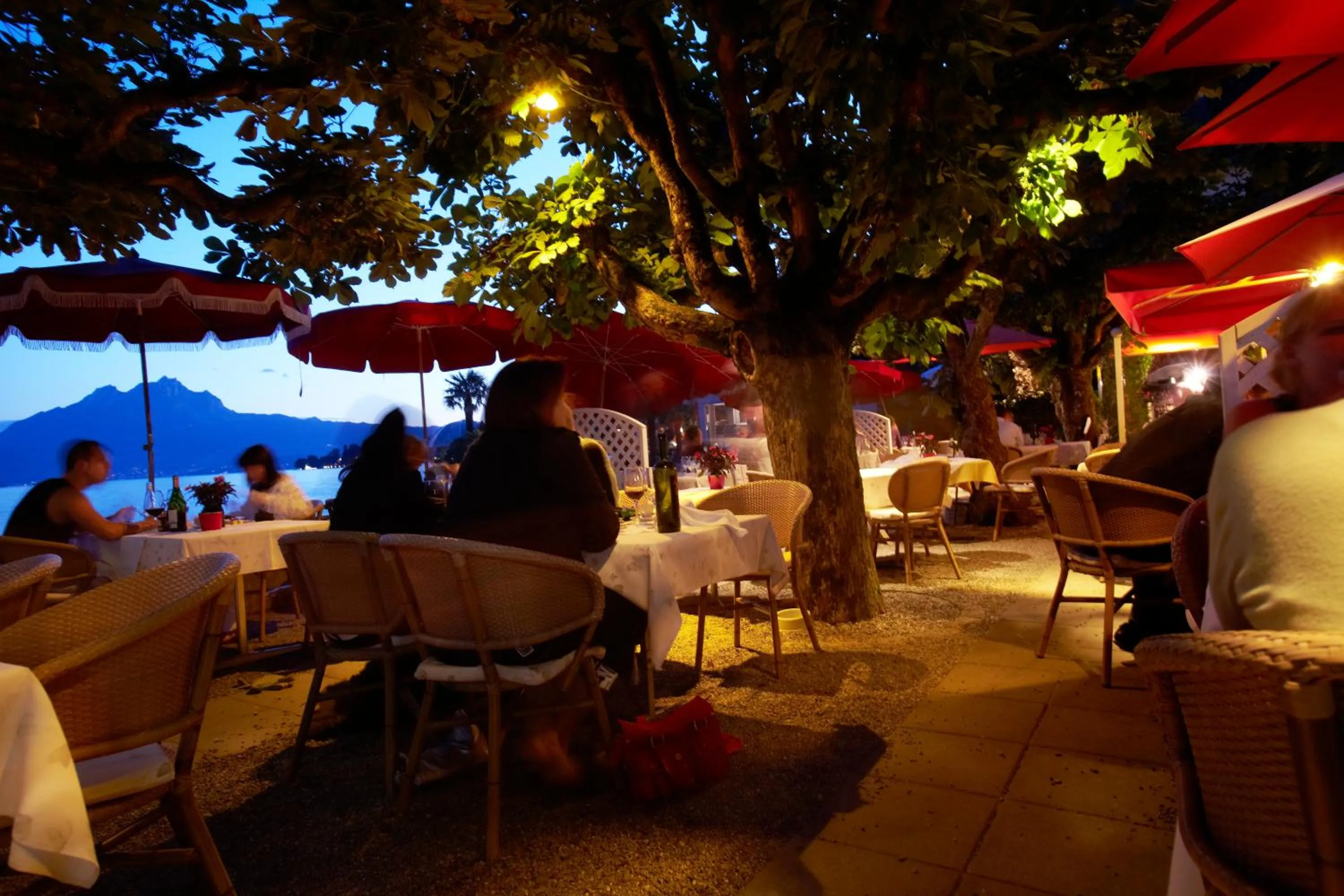 Restaurant/places to eat in Seehotel Gotthard