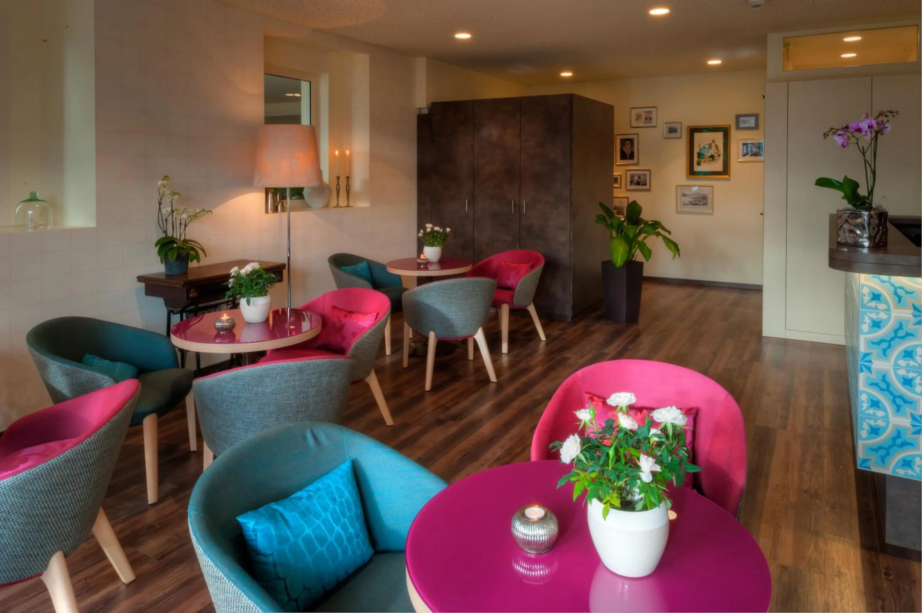 Lobby or reception in Seehotel Gotthard