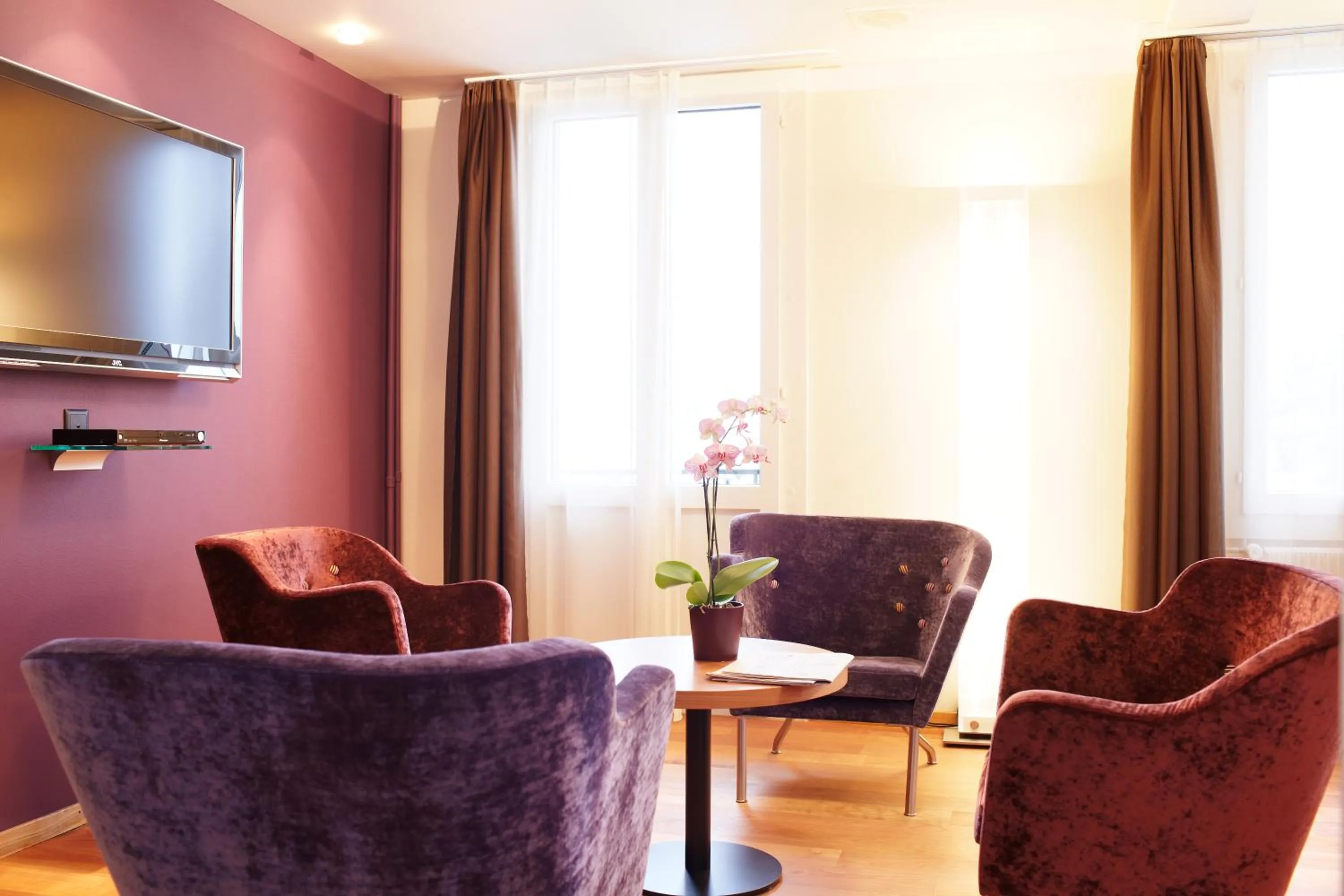 Library in Seehotel Gotthard