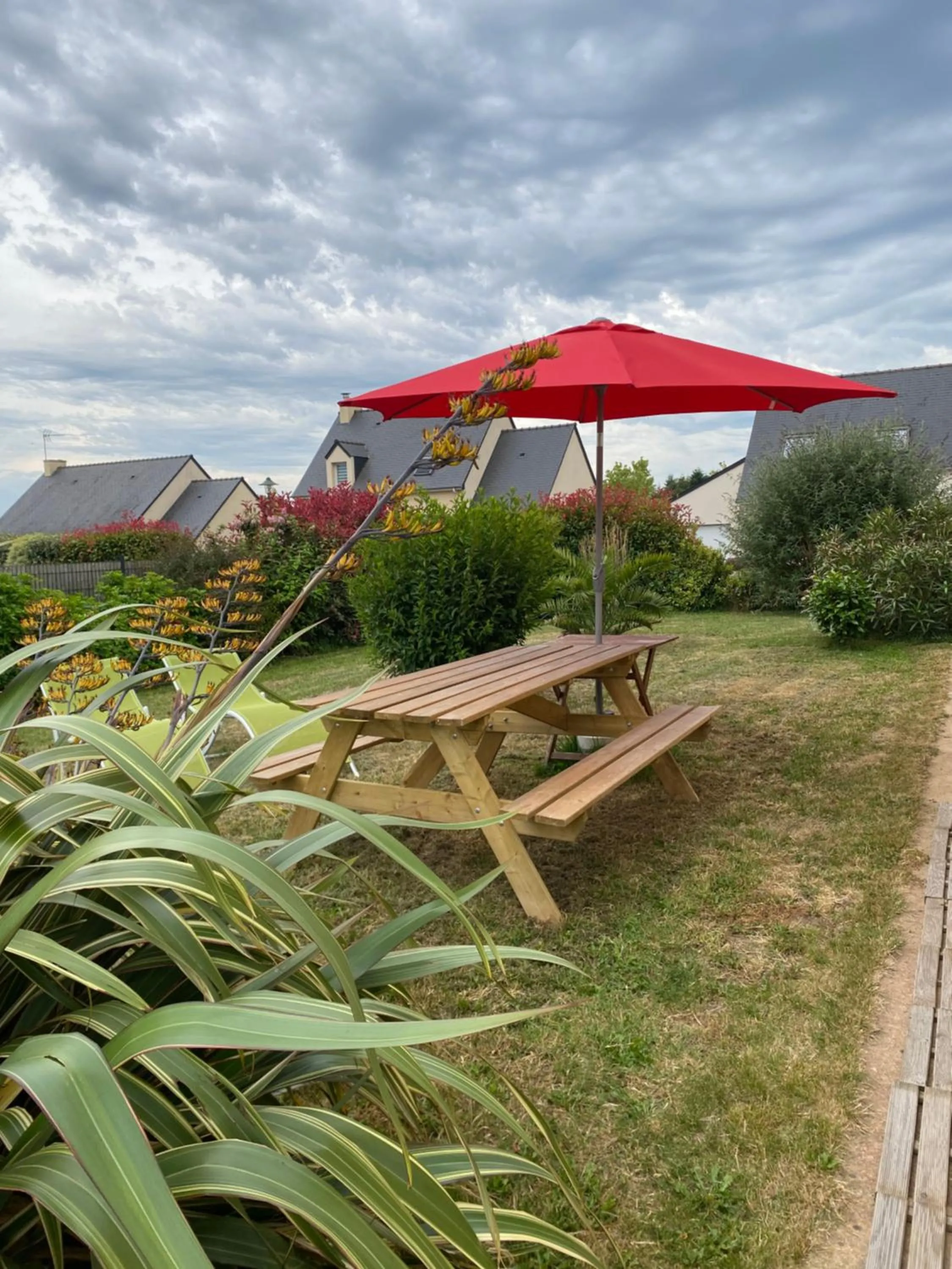 Garden in Chambre d'Hôtes La Marie Pierre