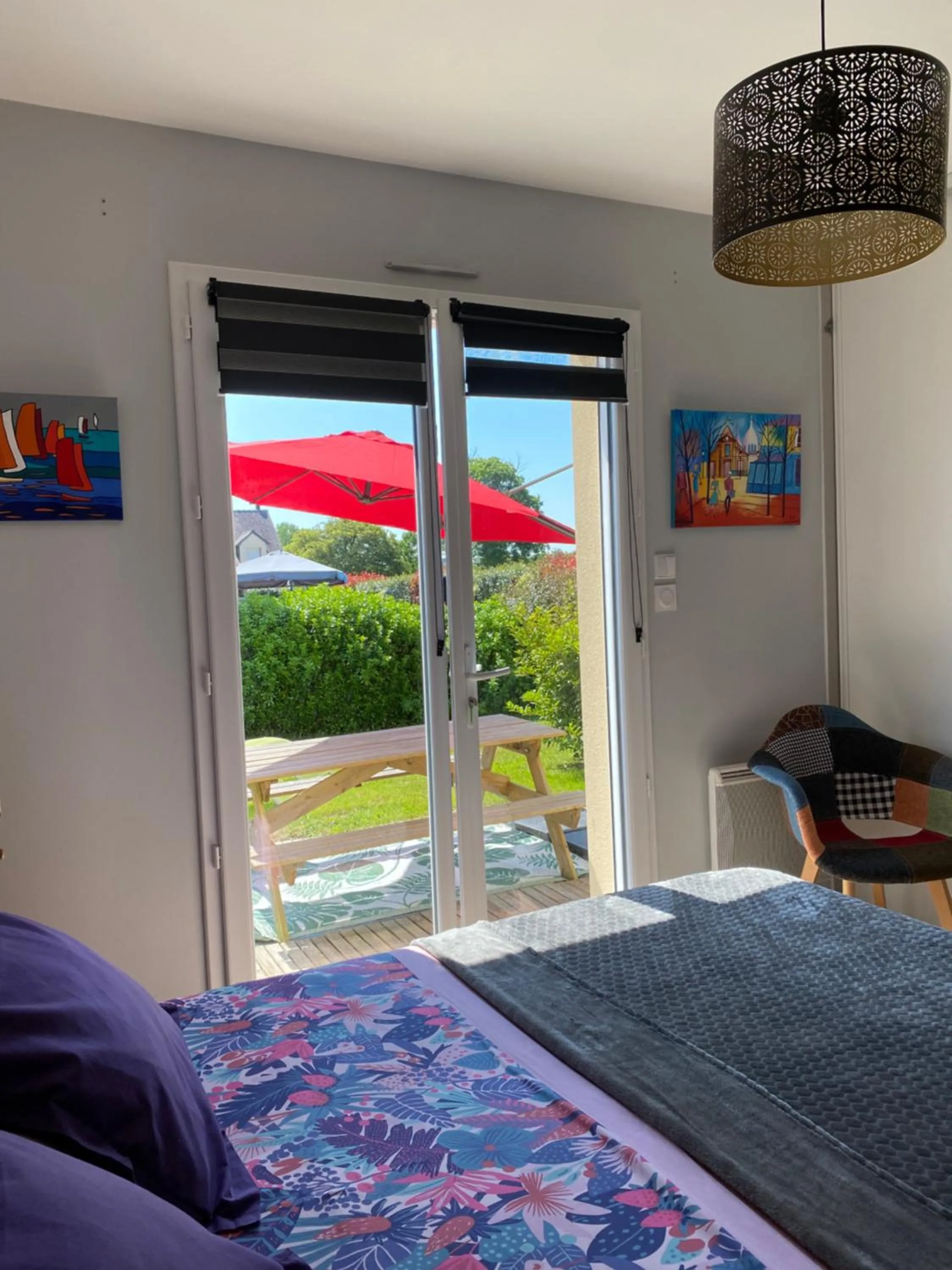 Photo of the whole room, Bed in Chambre d'Hôtes La Marie Pierre