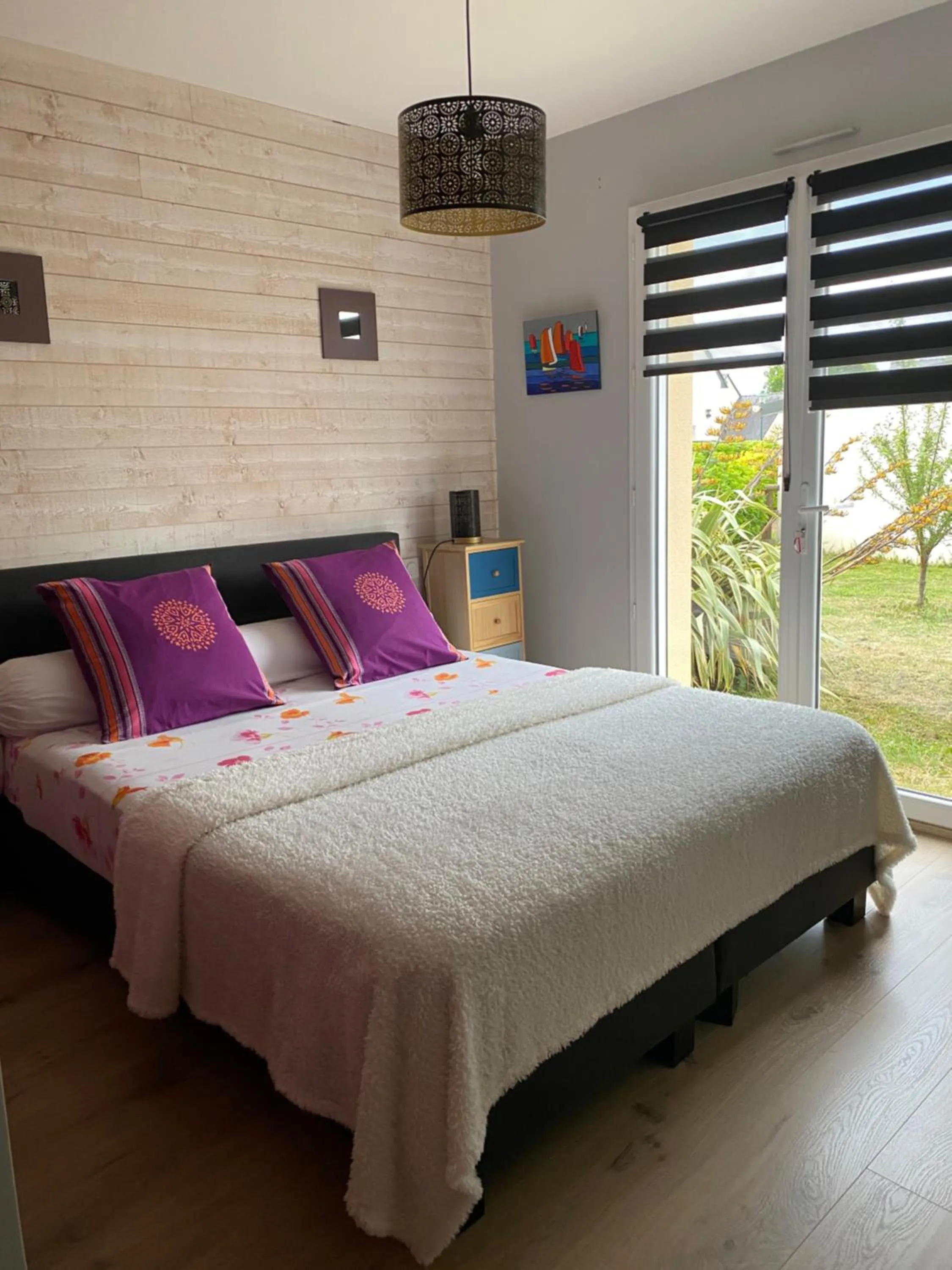 Bed in Chambre d'Hôtes La Marie Pierre
