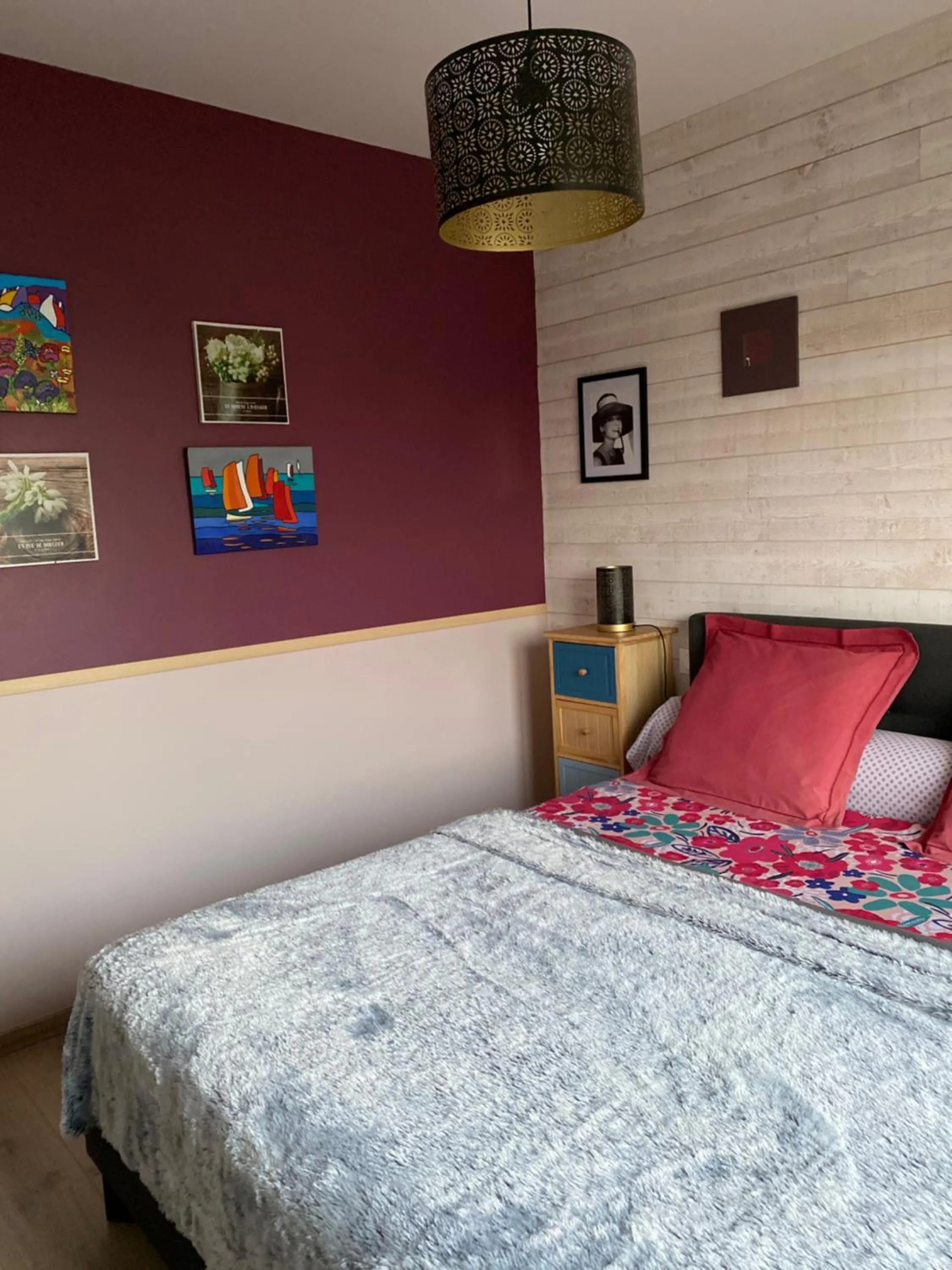 Bed in Chambre d'Hôtes La Marie Pierre