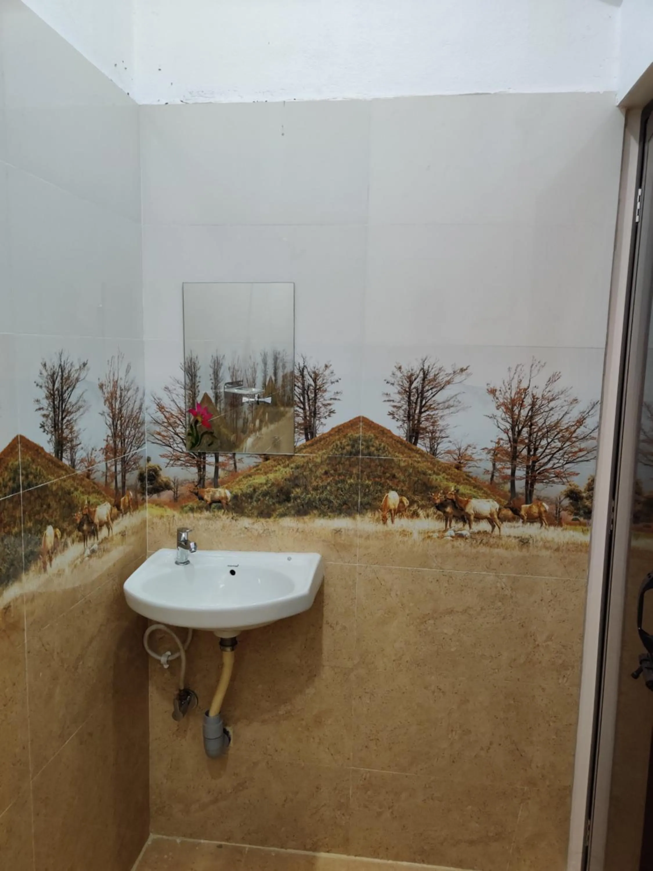 Bathroom in Sivamurugan residency