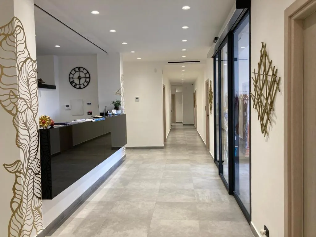 Lobby or reception in Hotel Portum