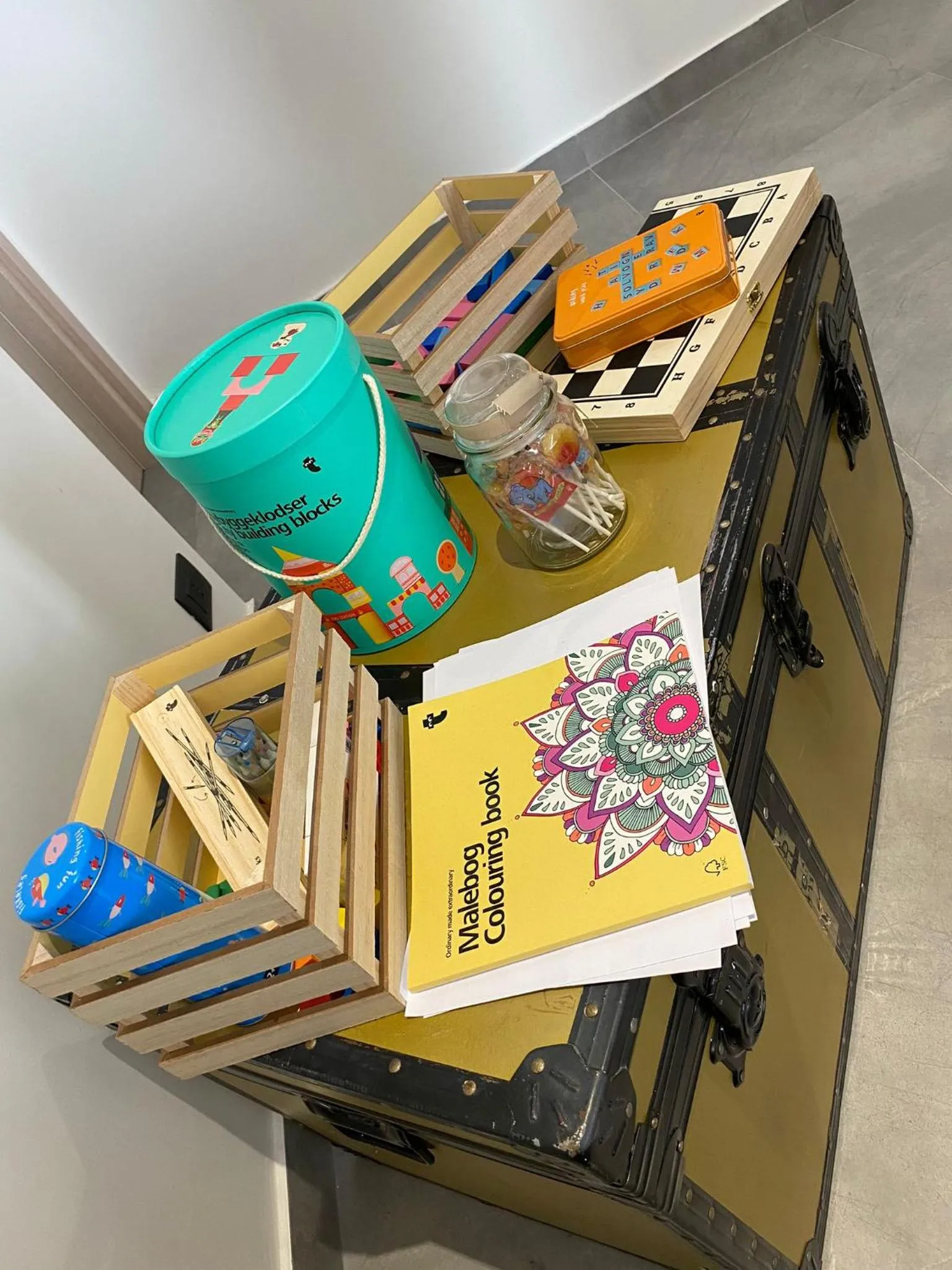 Children play ground in Hotel Portum